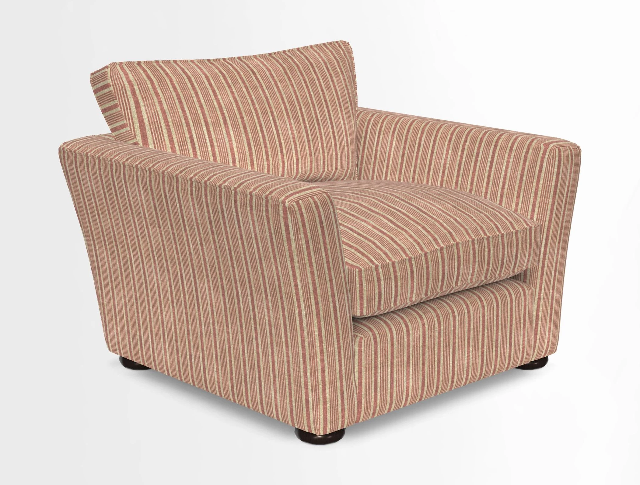 Aldeburgh Chair in Two Tone Plain Biscuit