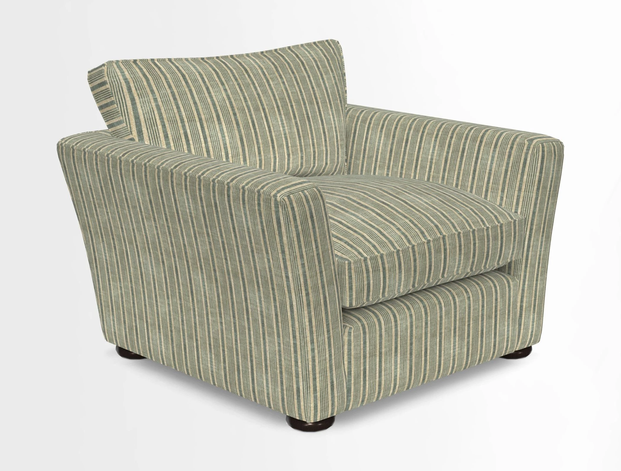 Aldeburgh Chair in Two Tone Plain Biscuit