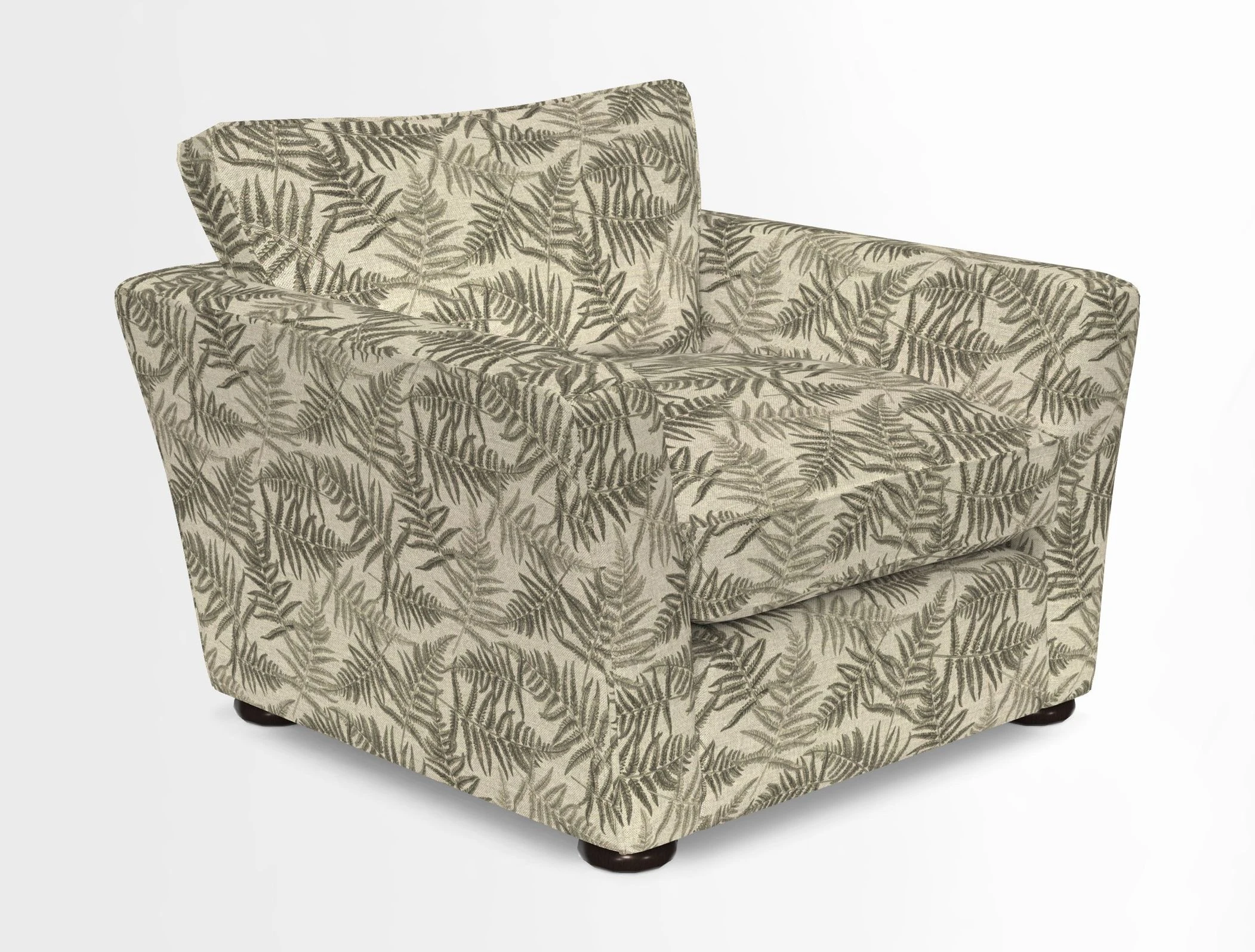 Aldeburgh Chair in Two Tone Plain Biscuit