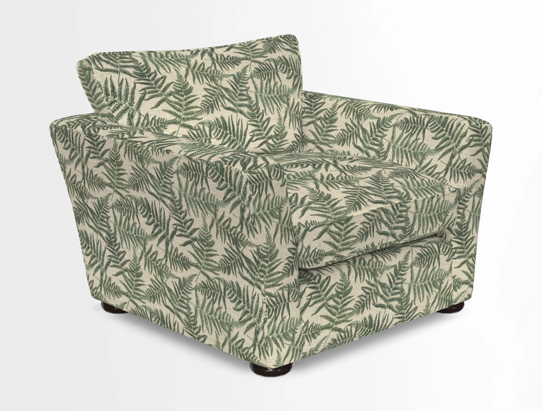 Aldeburgh Chair in Two Tone Plain Biscuit