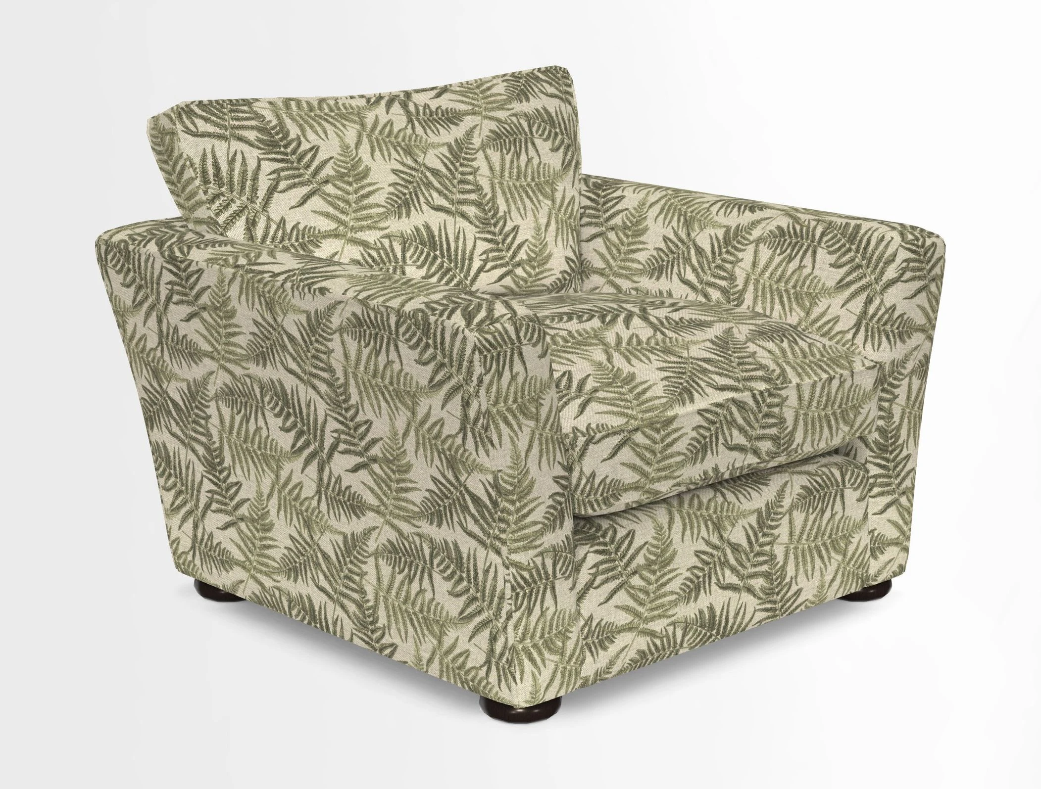 Aldeburgh Chair in Two Tone Plain Biscuit