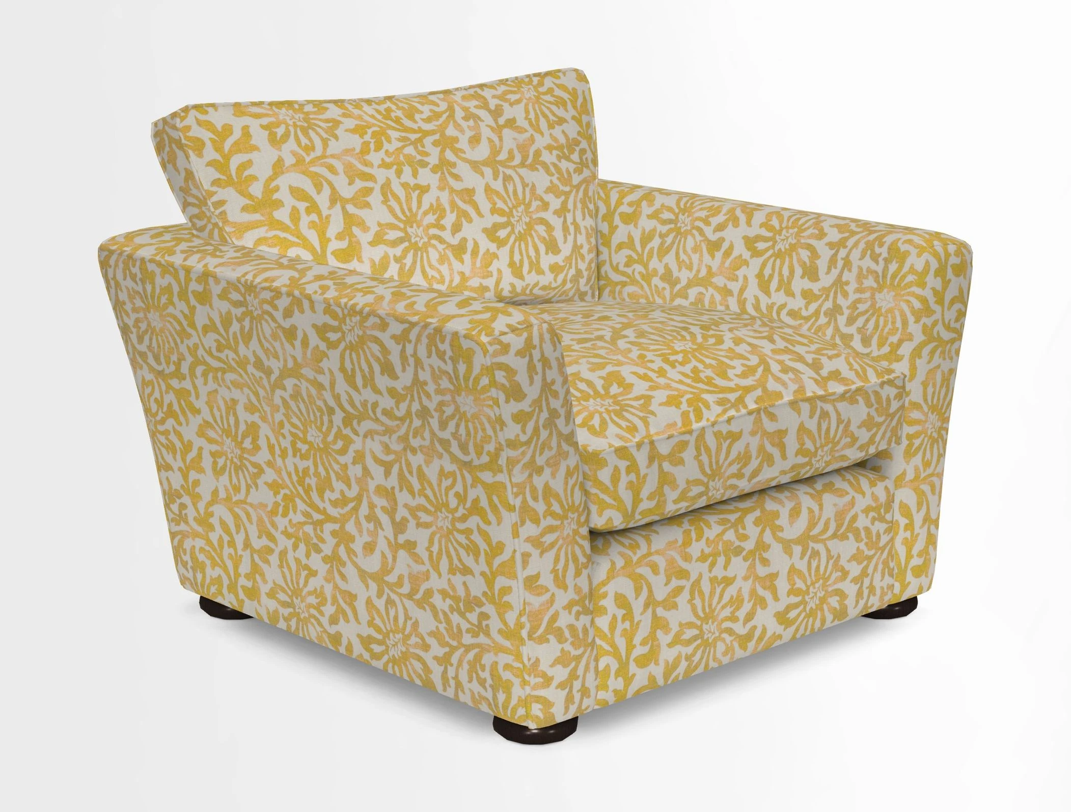 Aldeburgh Chair in Two Tone Plain Biscuit