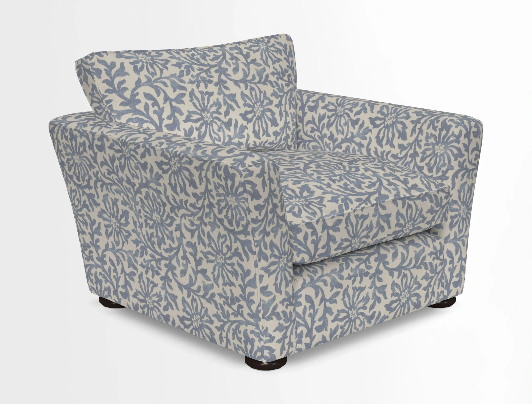 Aldeburgh Chair in Two Tone Plain Biscuit