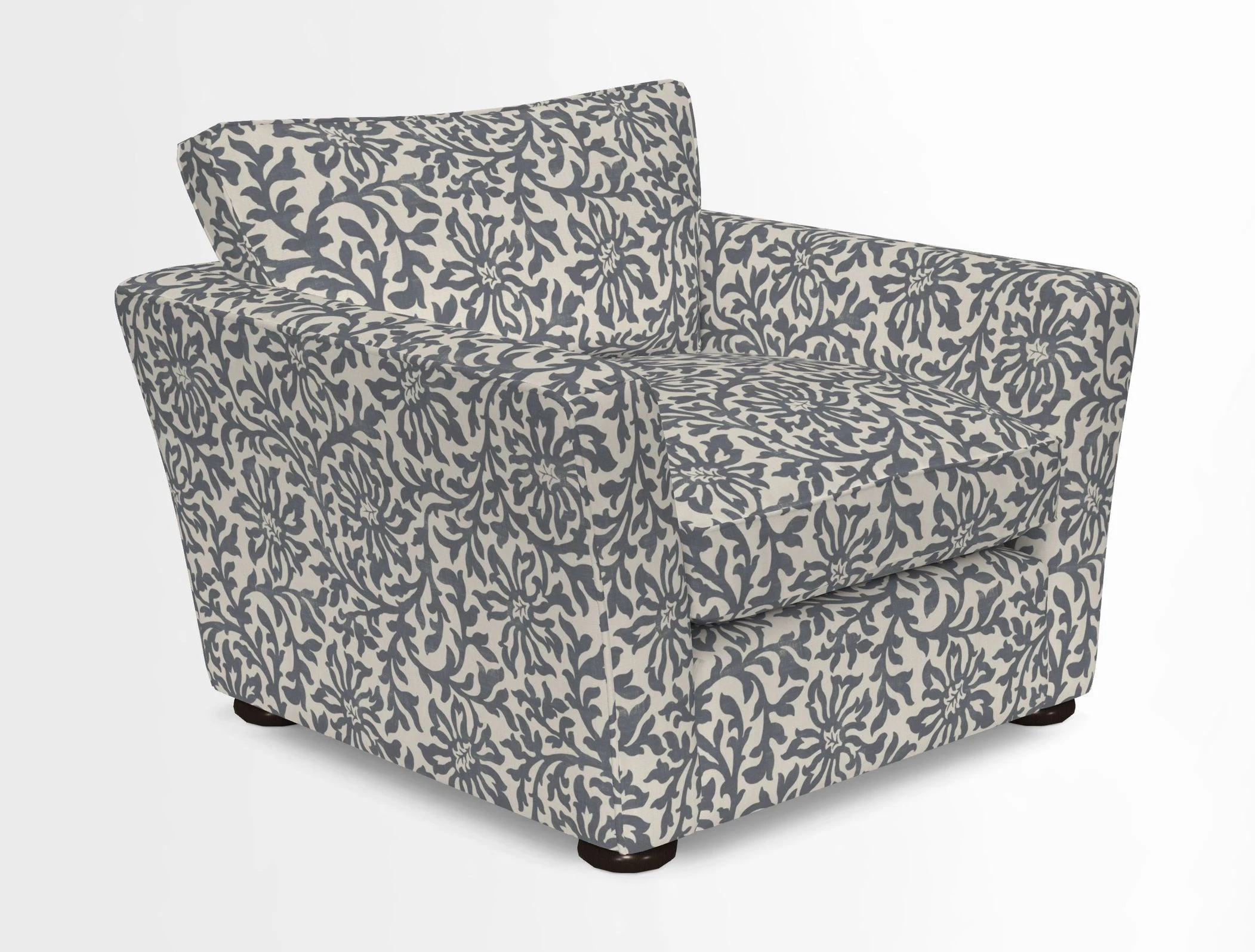 Aldeburgh Chair in Two Tone Plain Biscuit