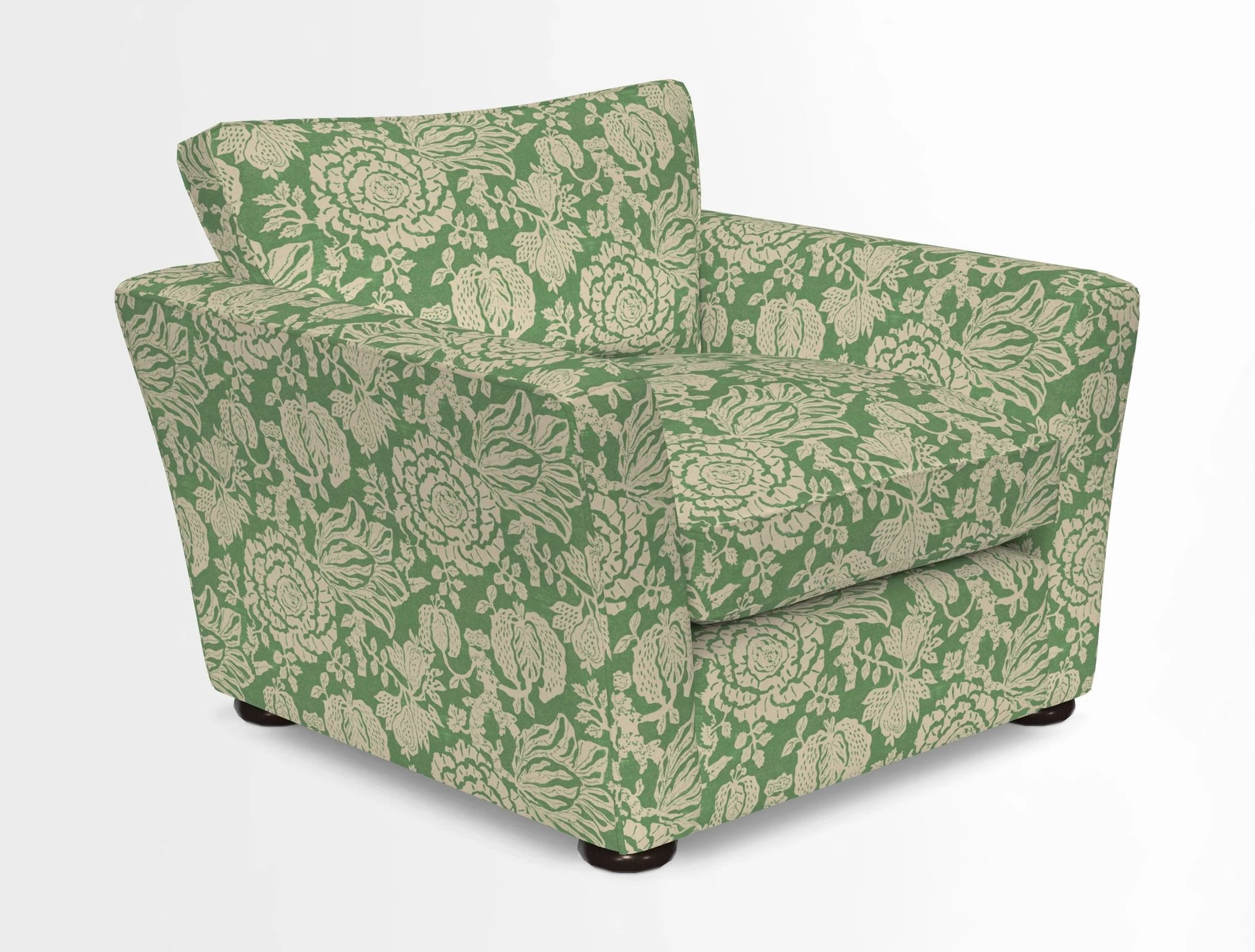 Aldeburgh Chair in Two Tone Plain Biscuit
