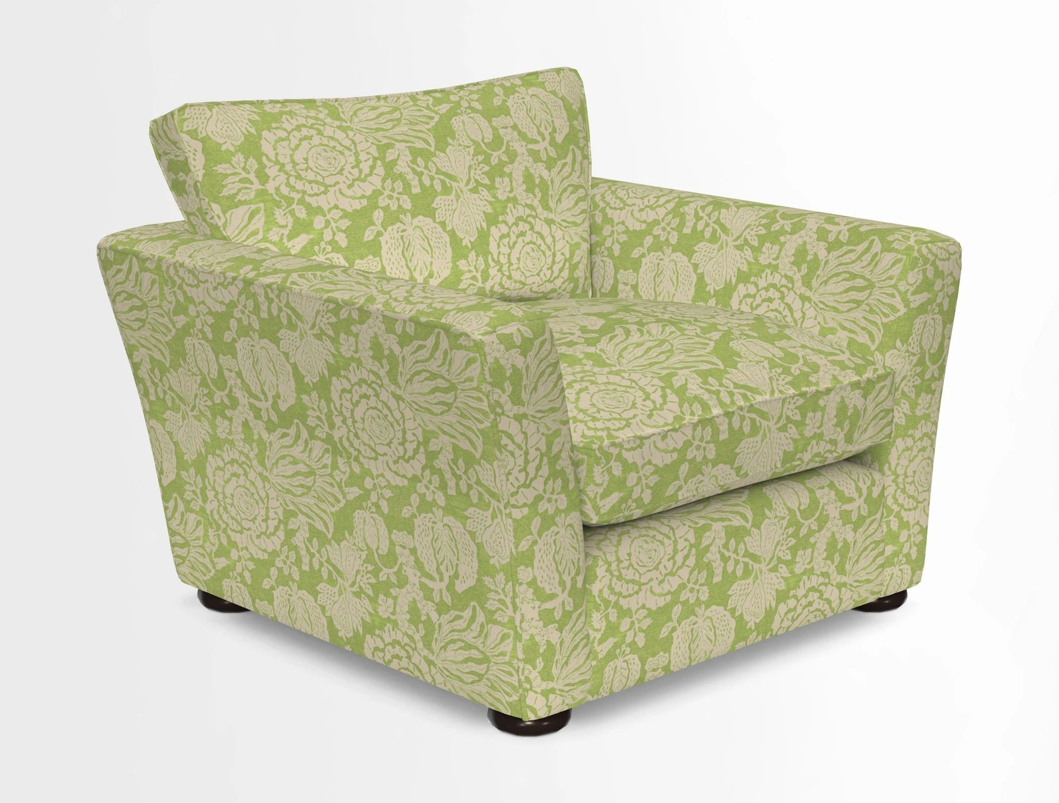 Aldeburgh Chair in Two Tone Plain Biscuit