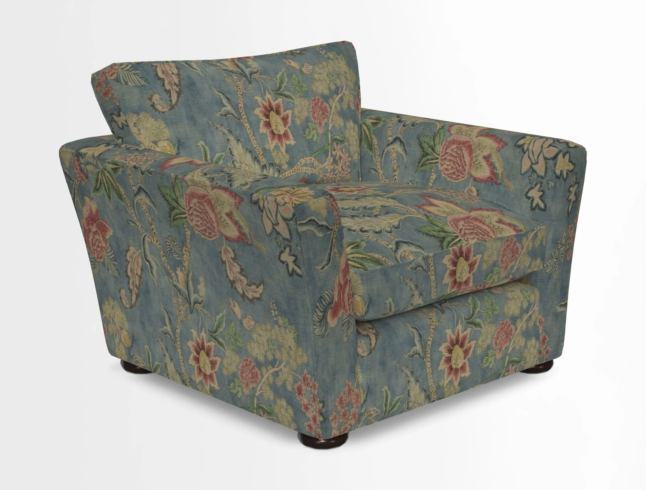Aldeburgh Chair in Two Tone Plain Biscuit