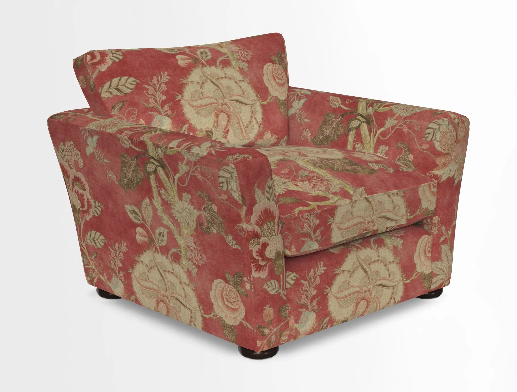 Aldeburgh Chair in Two Tone Plain Biscuit