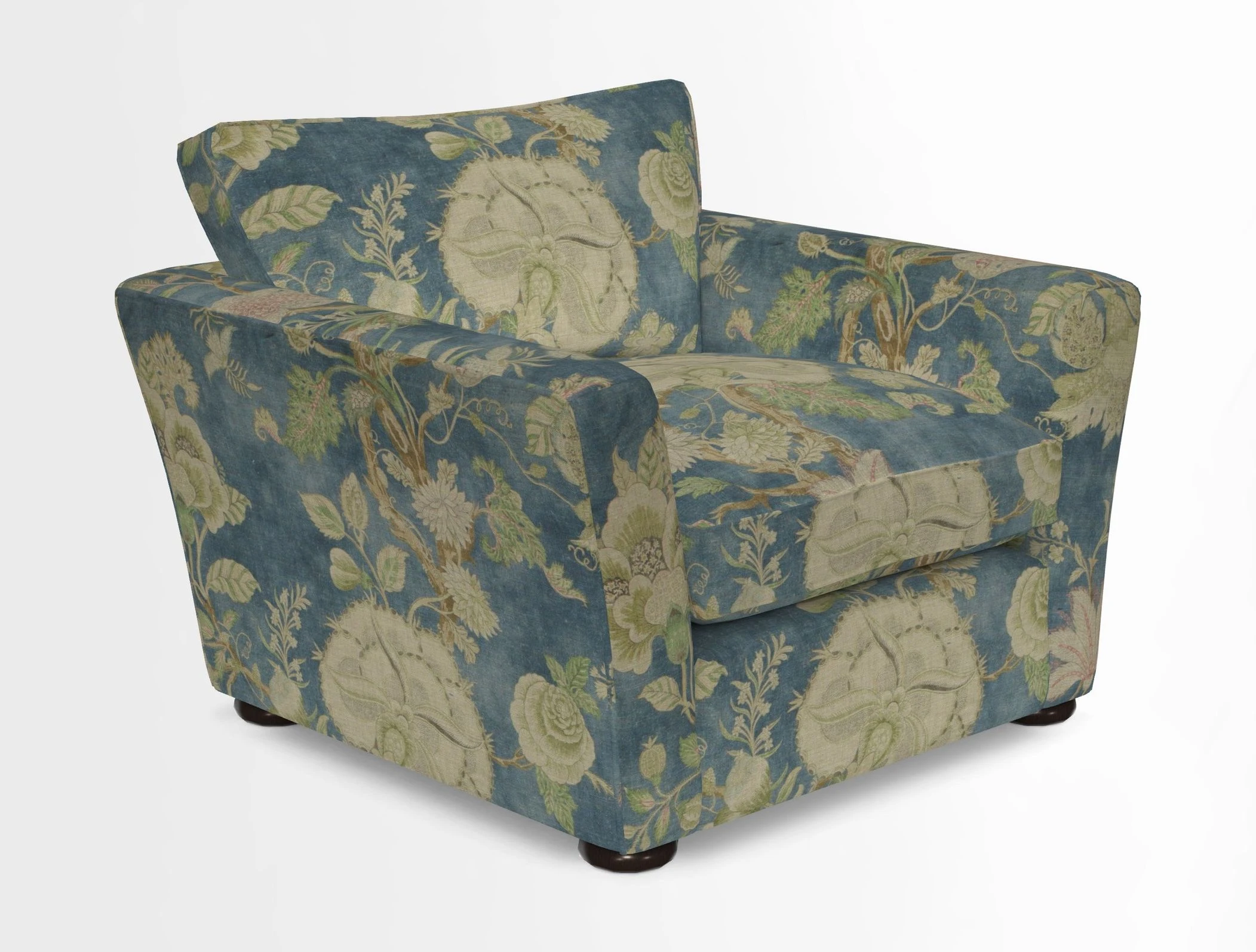 Aldeburgh Chair in Two Tone Plain Biscuit
