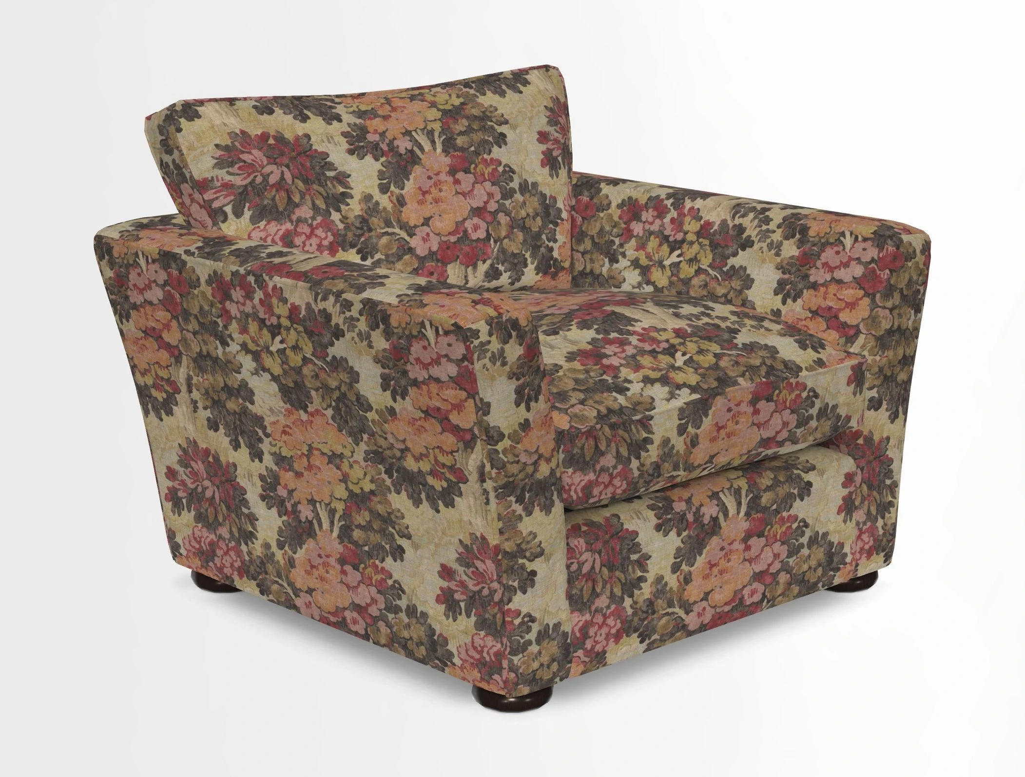 Aldeburgh Chair in Two Tone Plain Biscuit