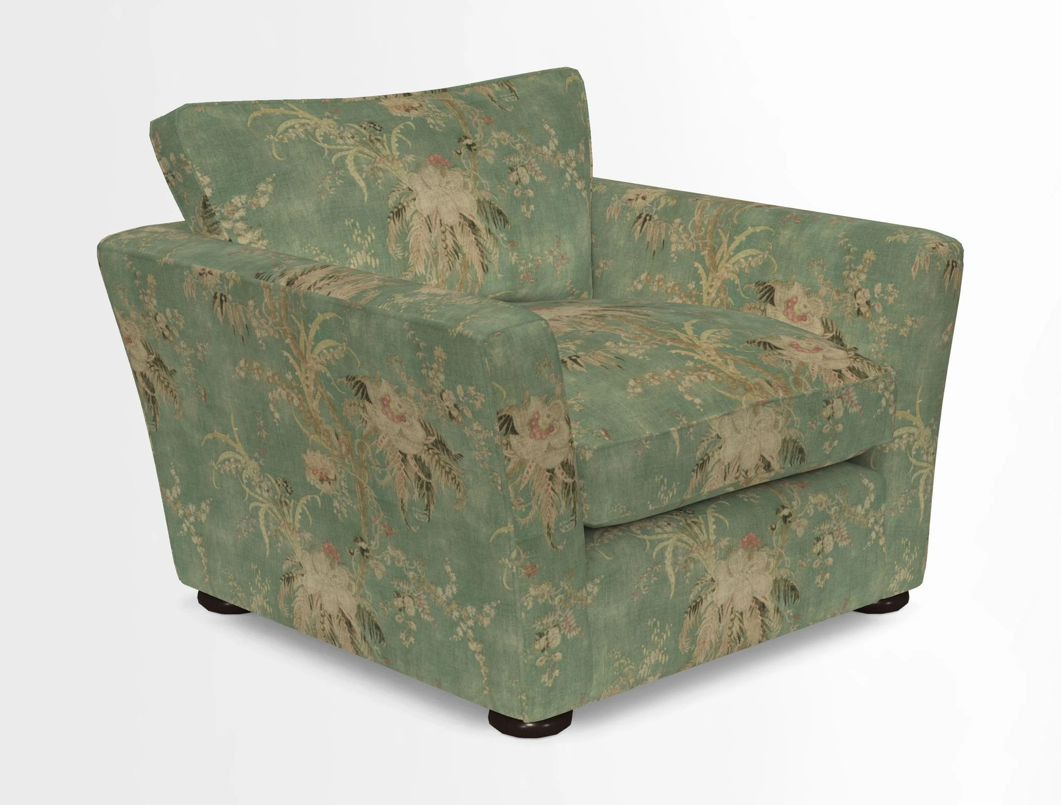 Aldeburgh Chair in Two Tone Plain Biscuit