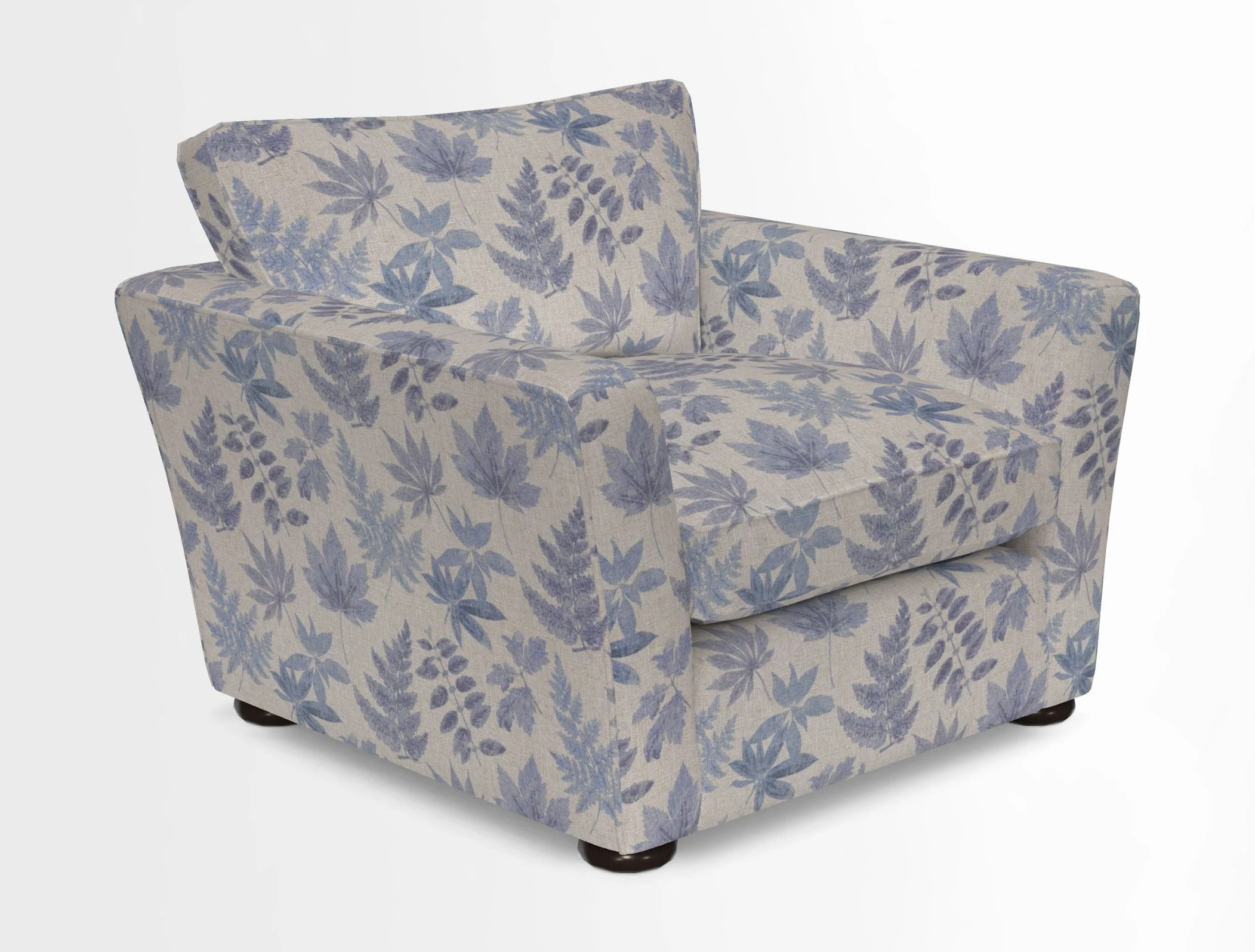 Aldeburgh Chair in Two Tone Plain Biscuit
