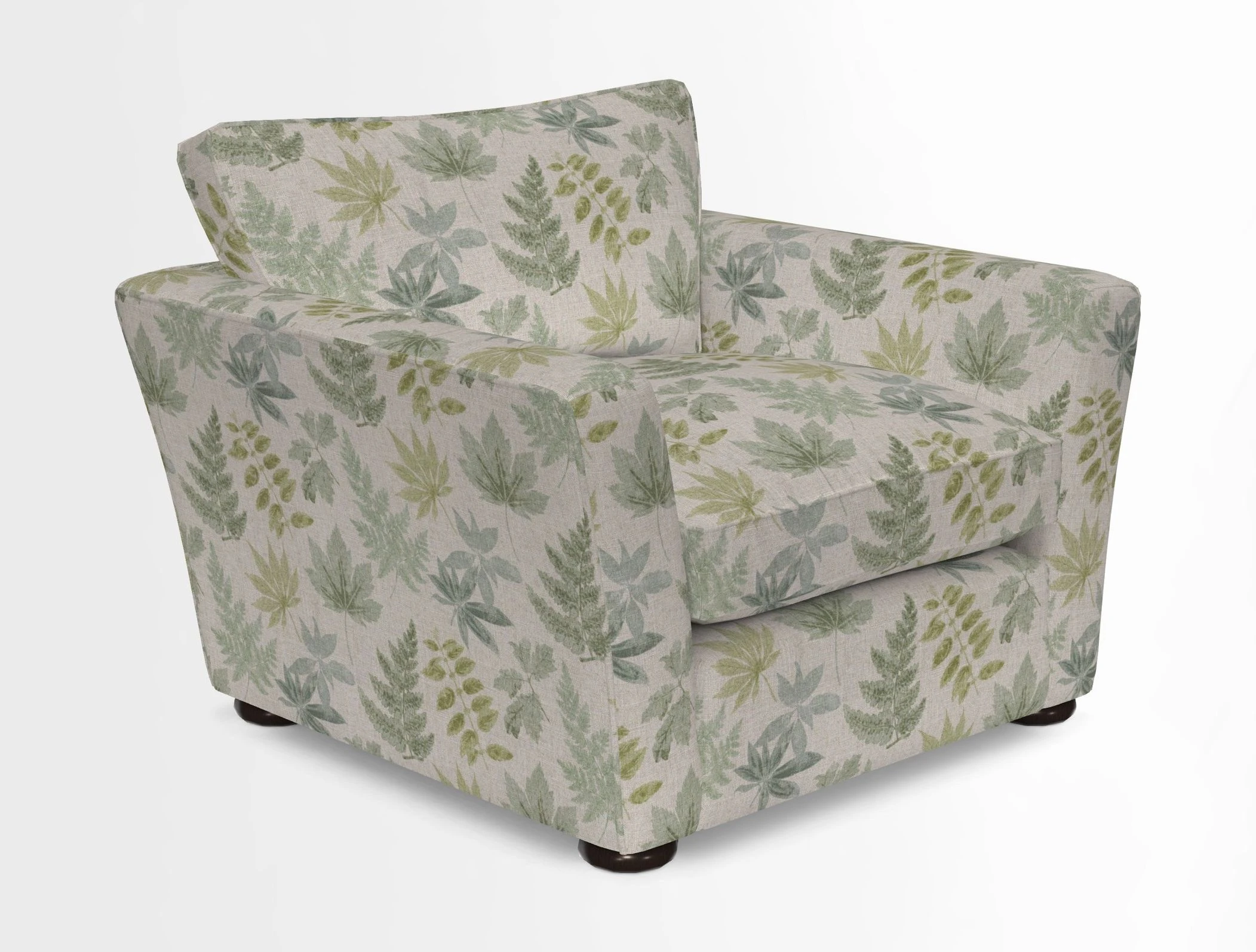 Aldeburgh Chair in Two Tone Plain Biscuit