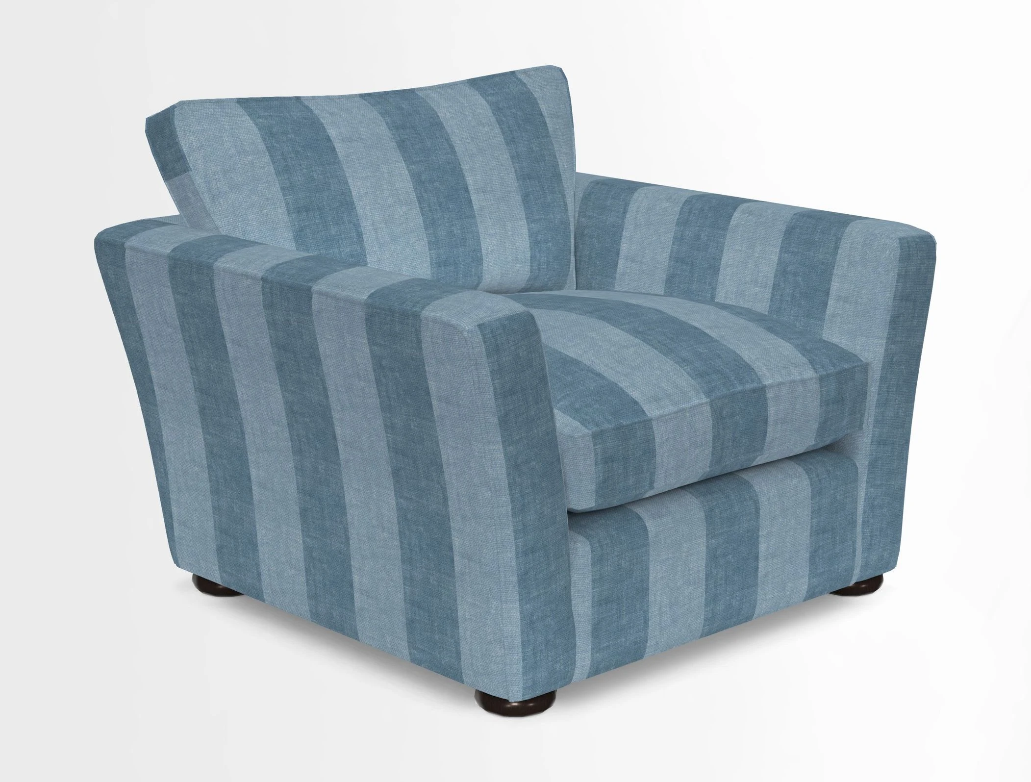 Aldeburgh Chair in Two Tone Plain Biscuit