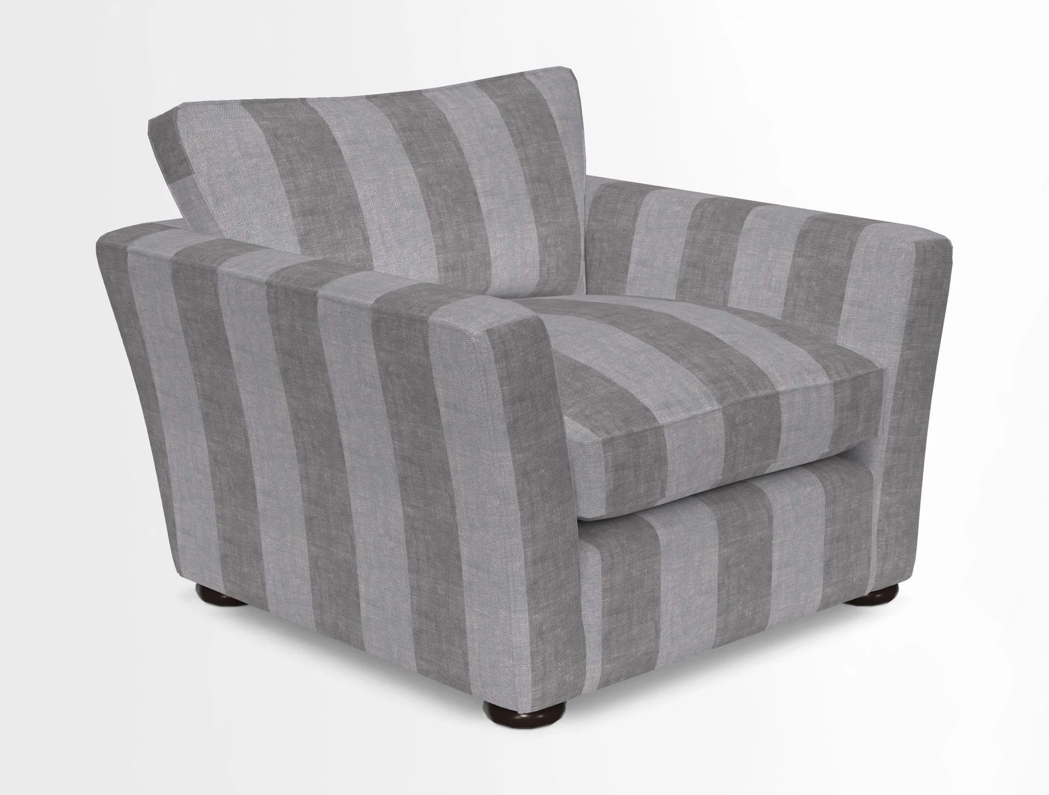 Aldeburgh Chair in Two Tone Plain Biscuit