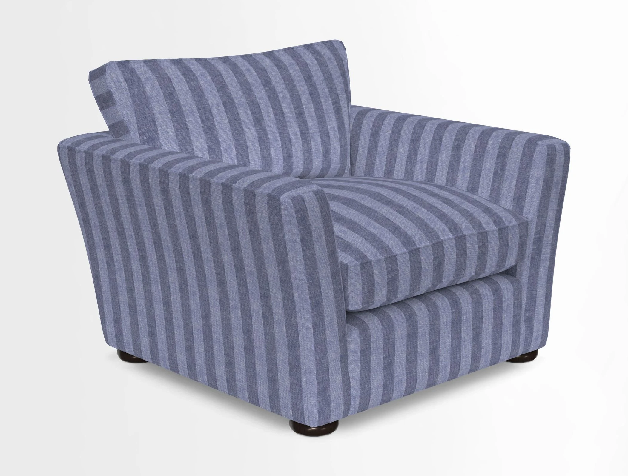 Aldeburgh Chair in Two Tone Plain Biscuit