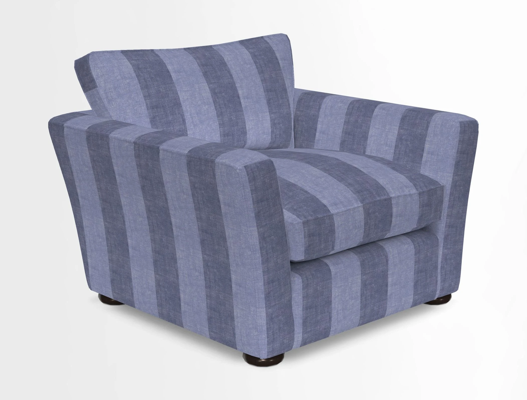 Aldeburgh Chair in Two Tone Plain Biscuit