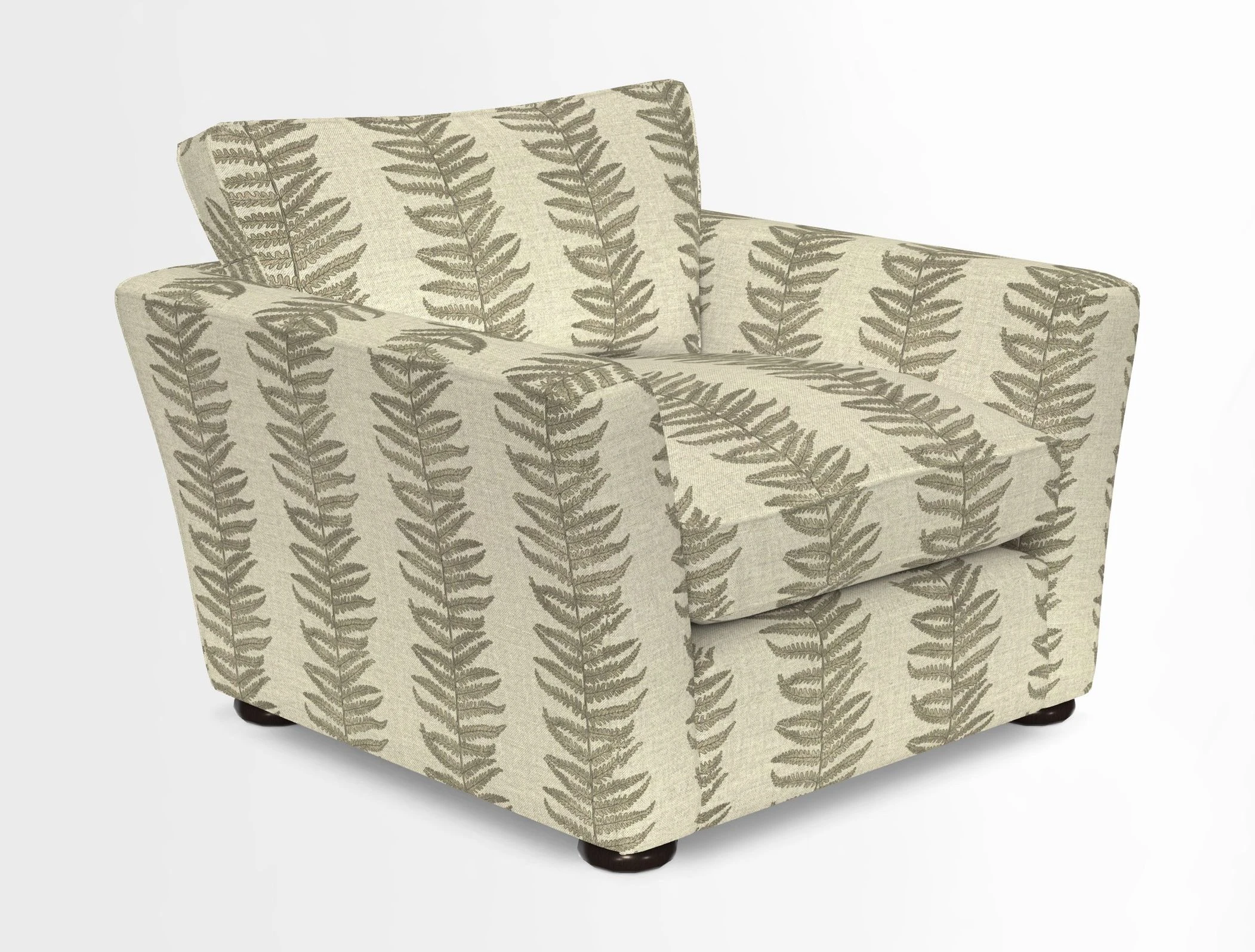 Aldeburgh Chair in Two Tone Plain Biscuit