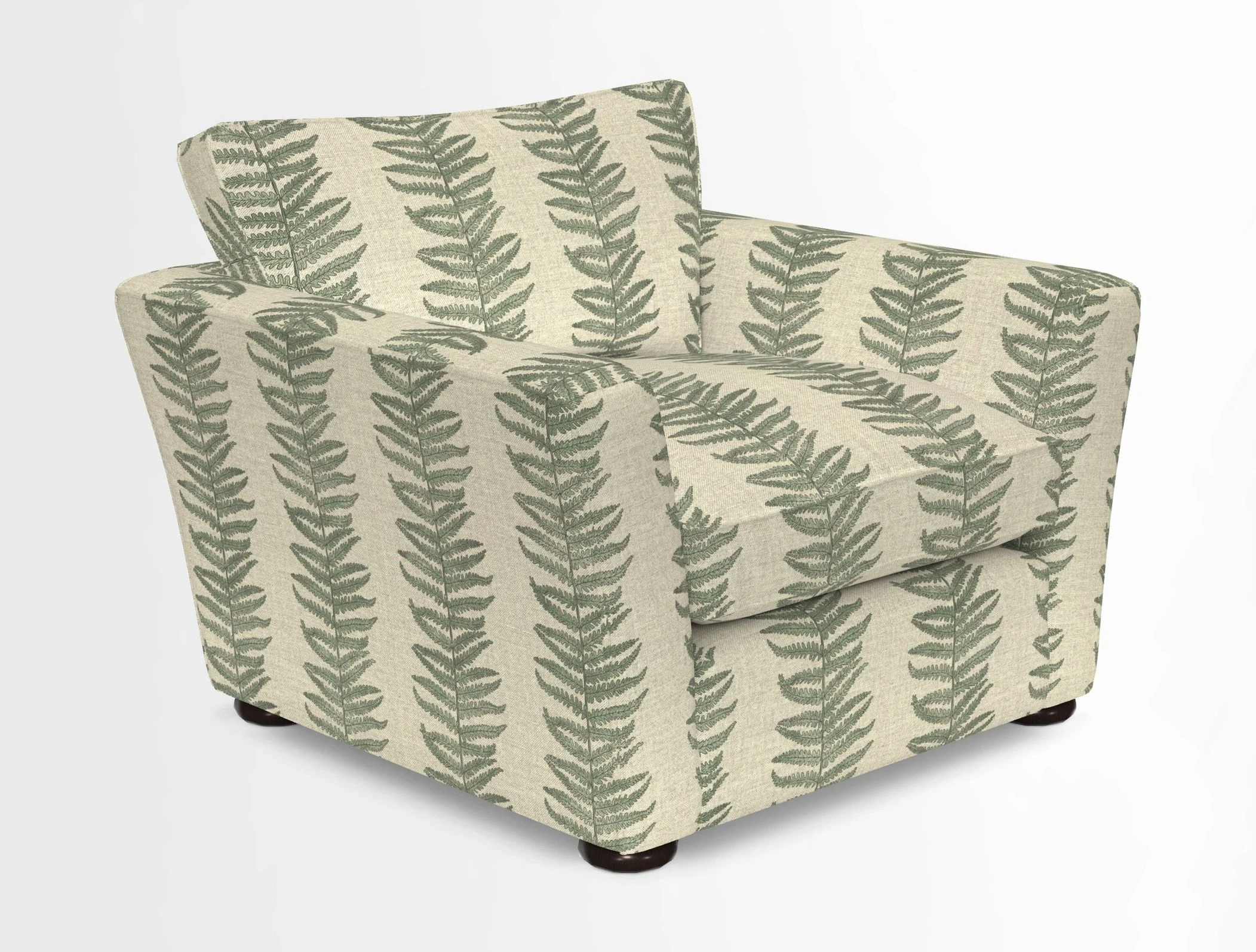 Aldeburgh Chair in Two Tone Plain Biscuit