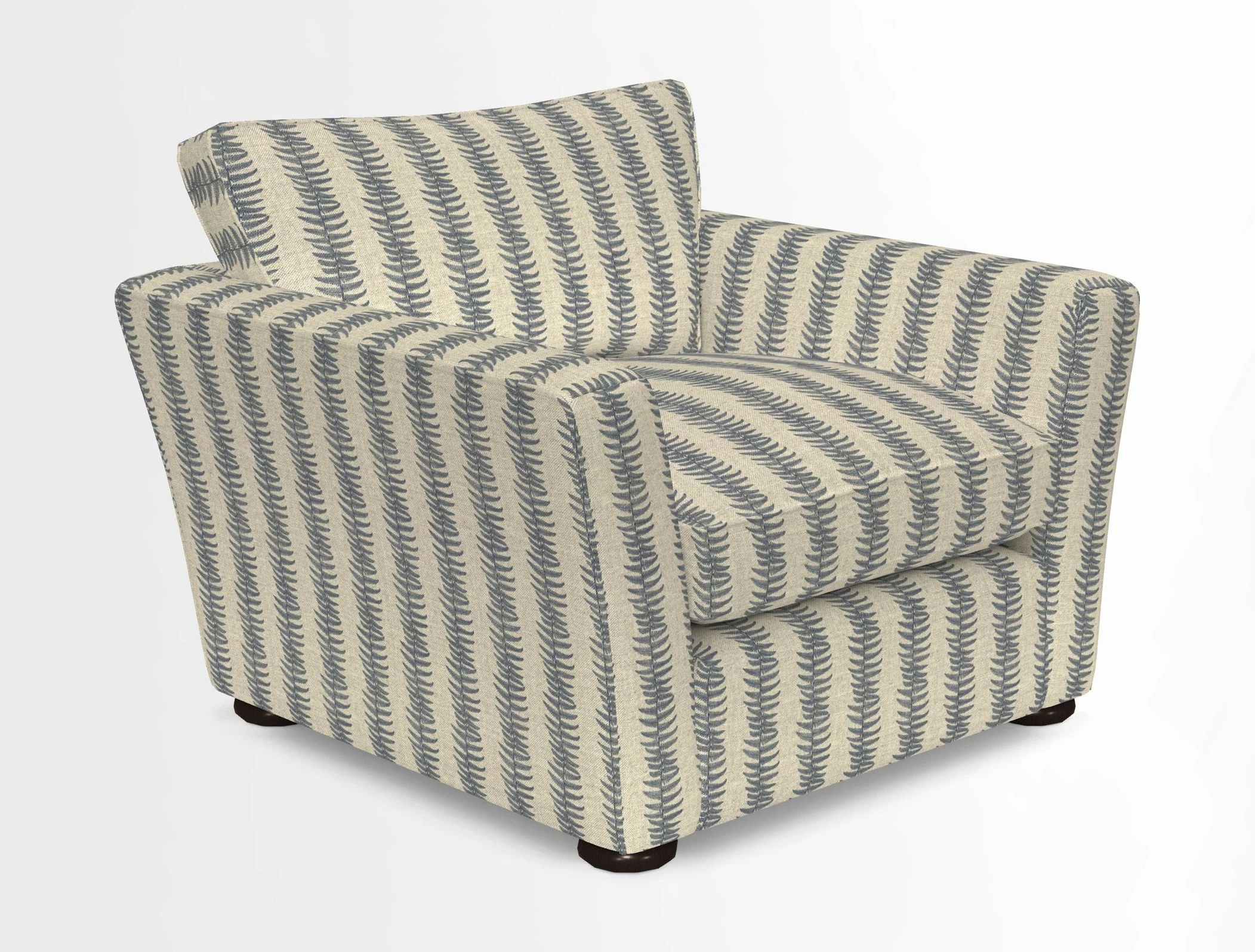 Aldeburgh Chair in Two Tone Plain Biscuit