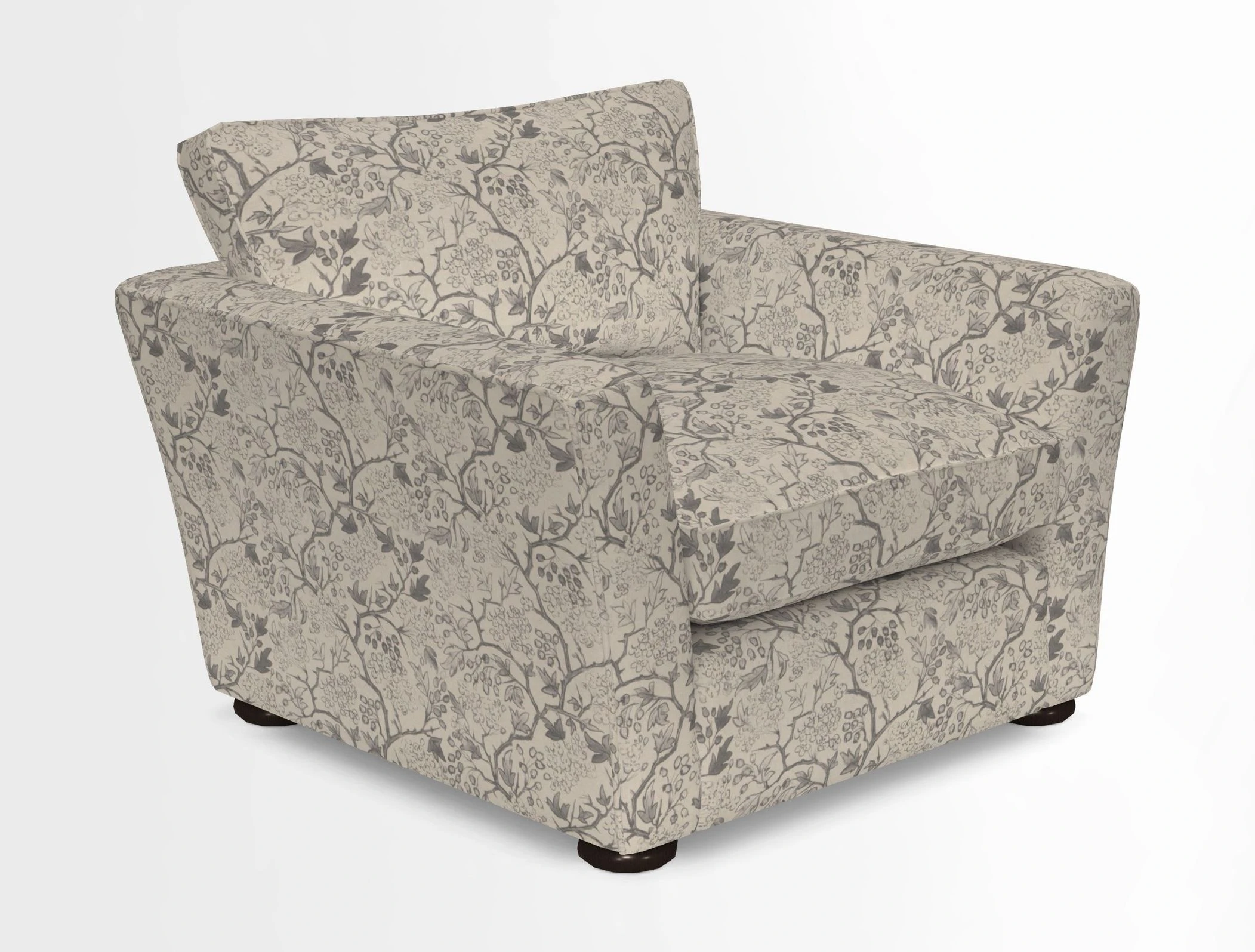 Aldeburgh Chair in Two Tone Plain Biscuit