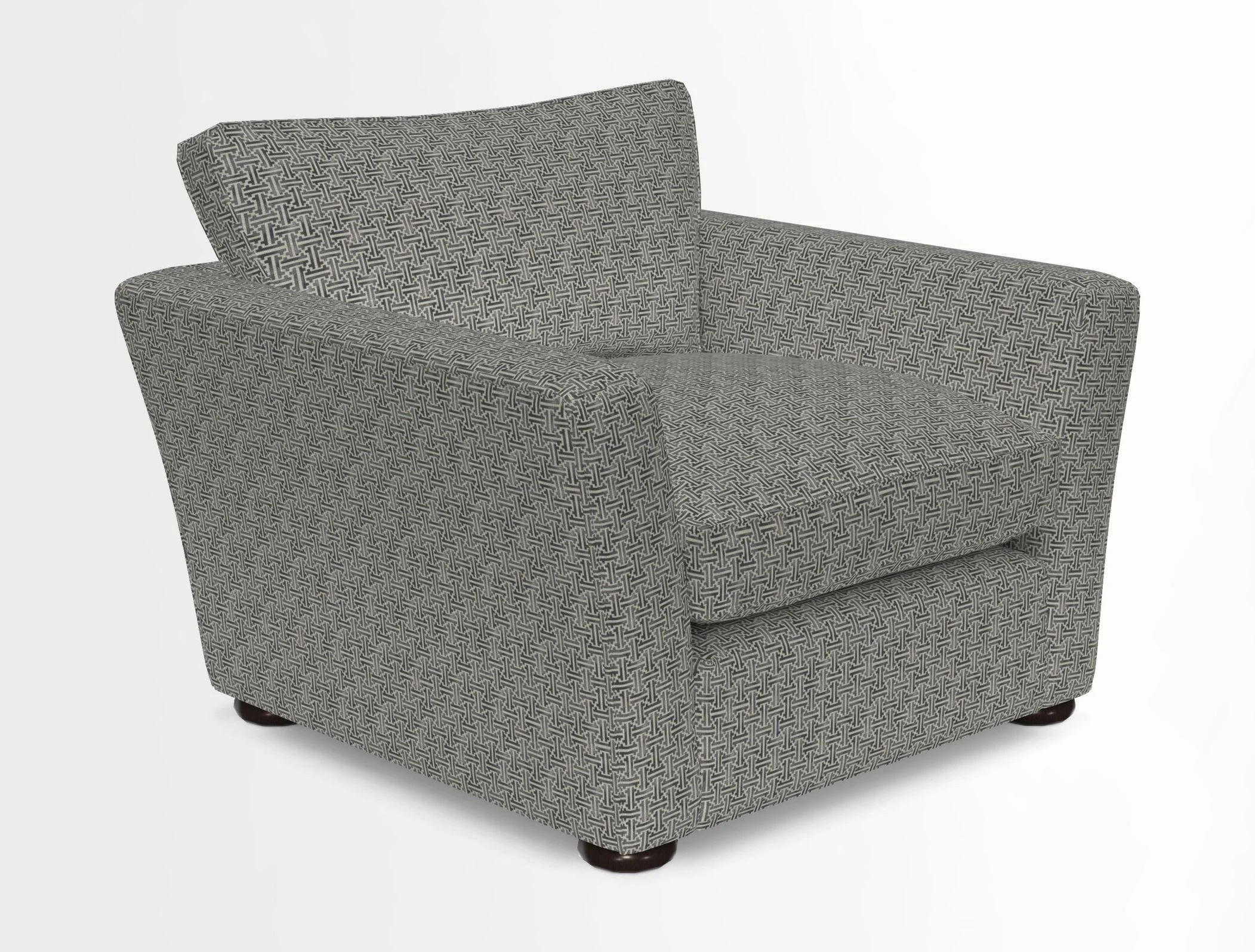 Aldeburgh Chair in Two Tone Plain Biscuit