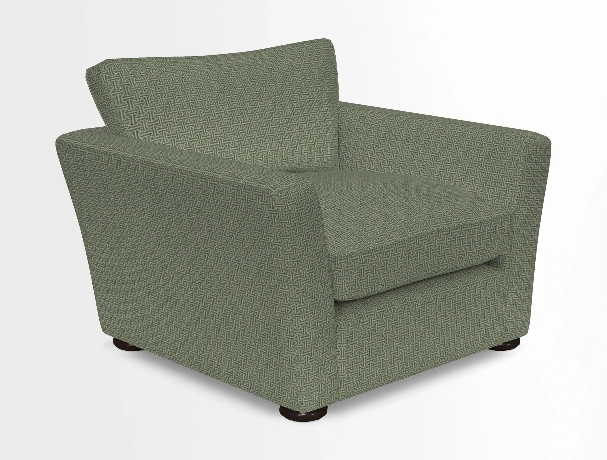 Aldeburgh Chair in Two Tone Plain Biscuit