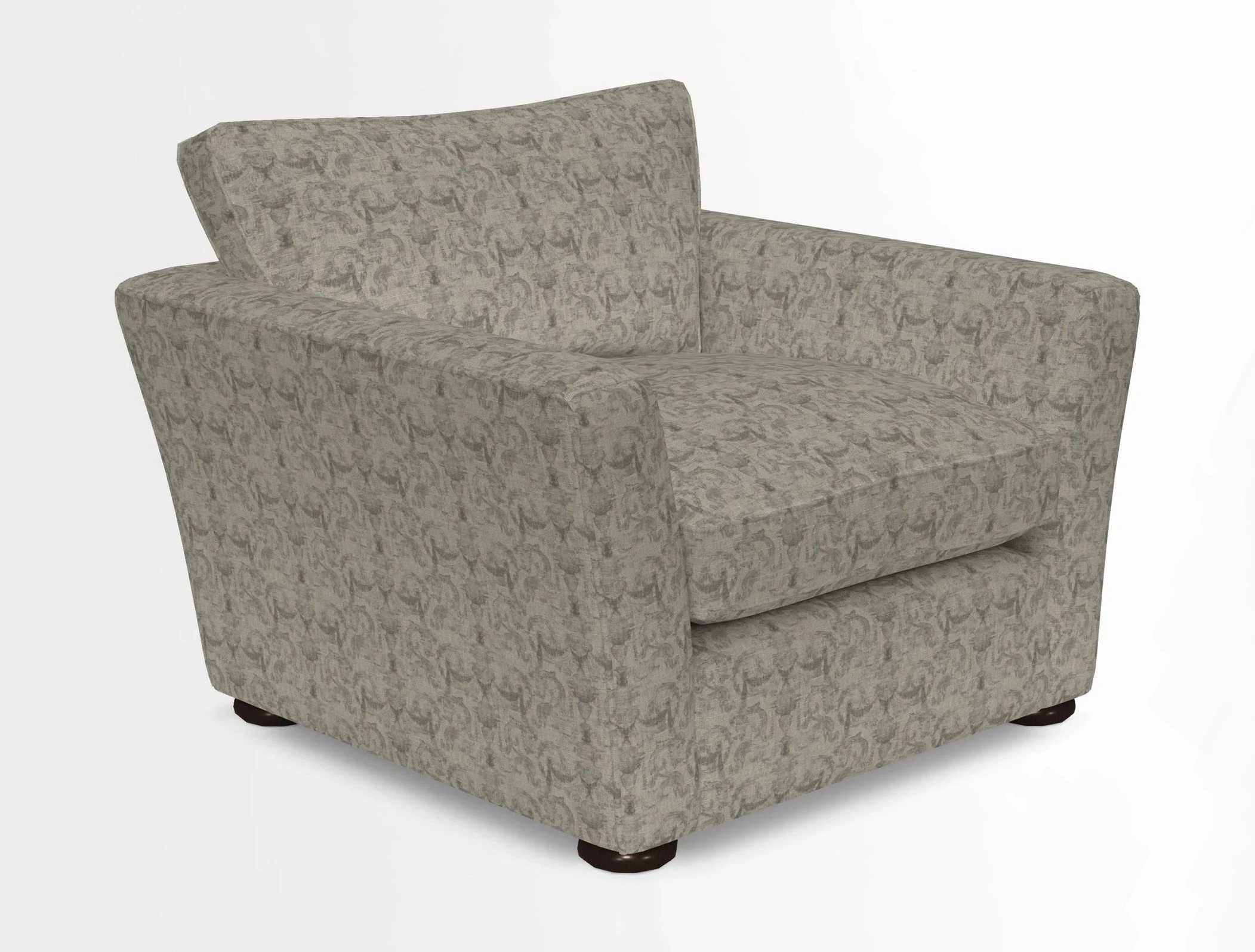 Aldeburgh Chair in Two Tone Plain Biscuit
