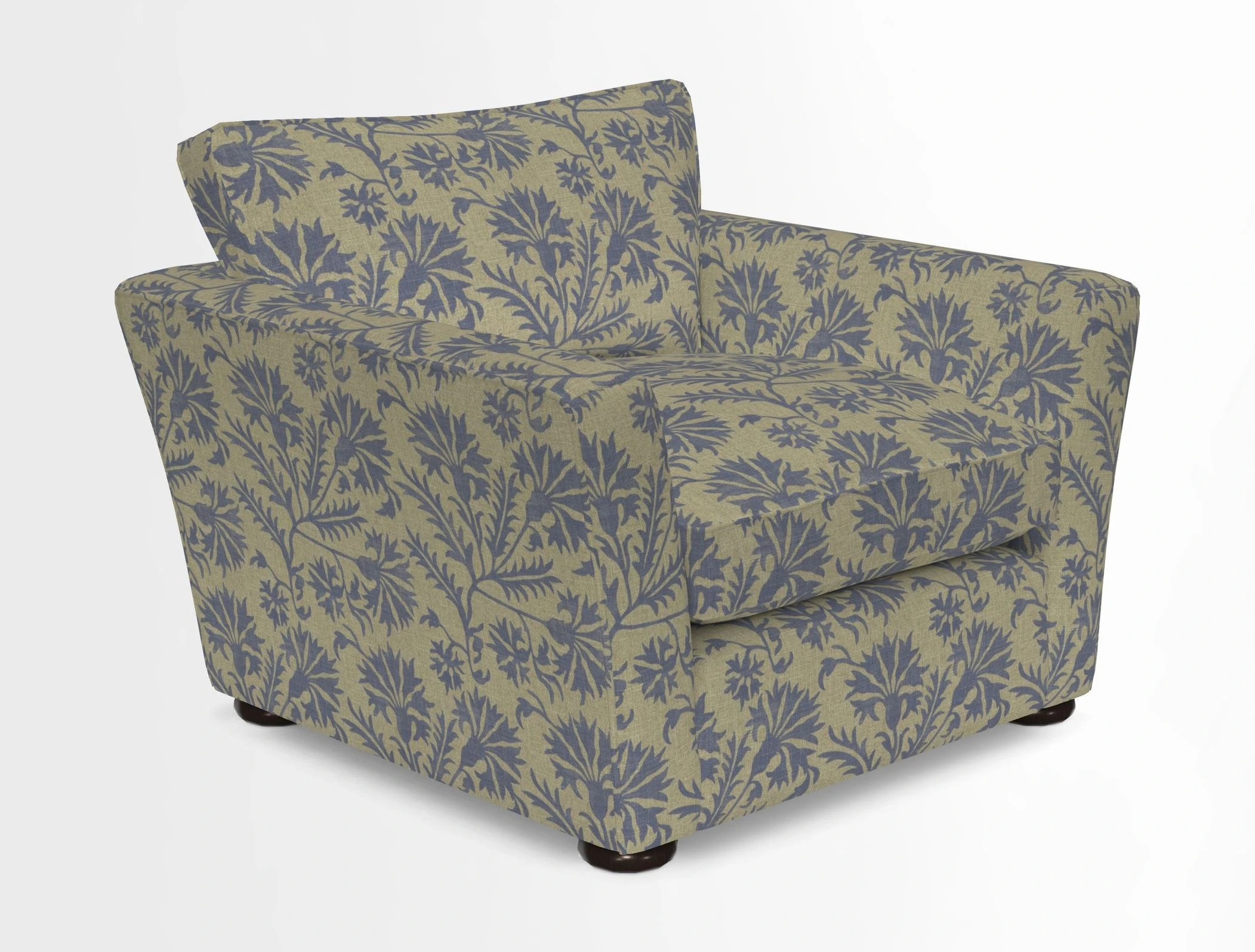 Aldeburgh Chair in Two Tone Plain Biscuit