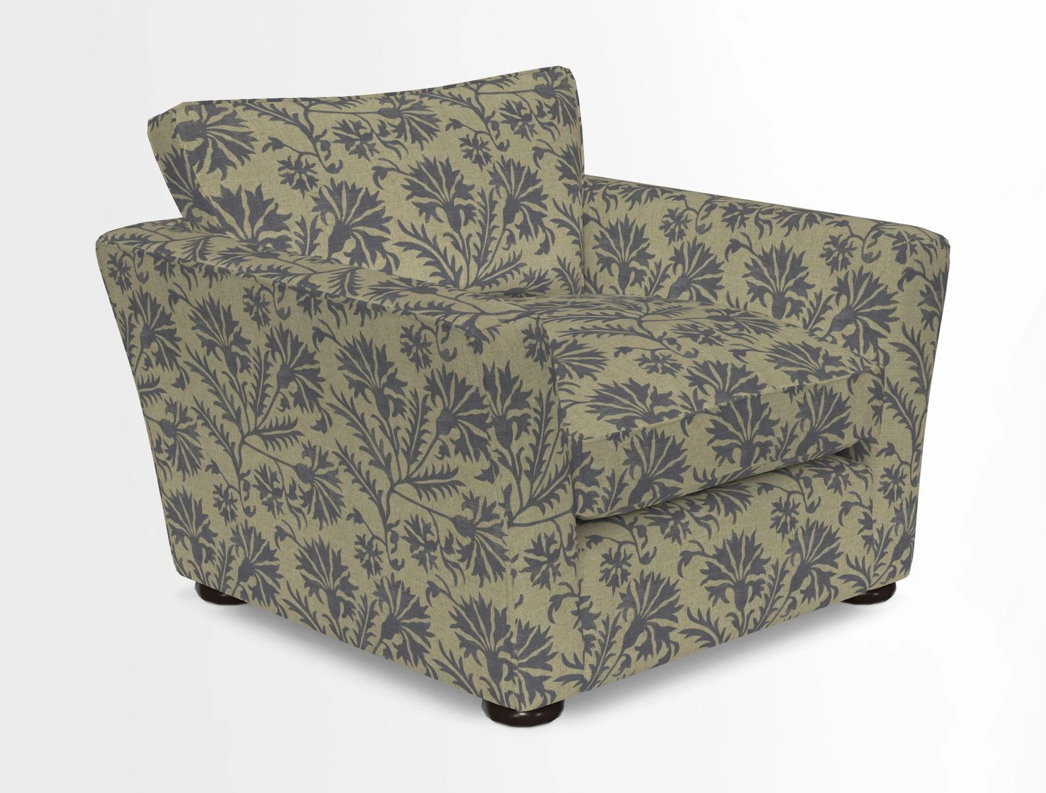 Aldeburgh Chair in Two Tone Plain Biscuit