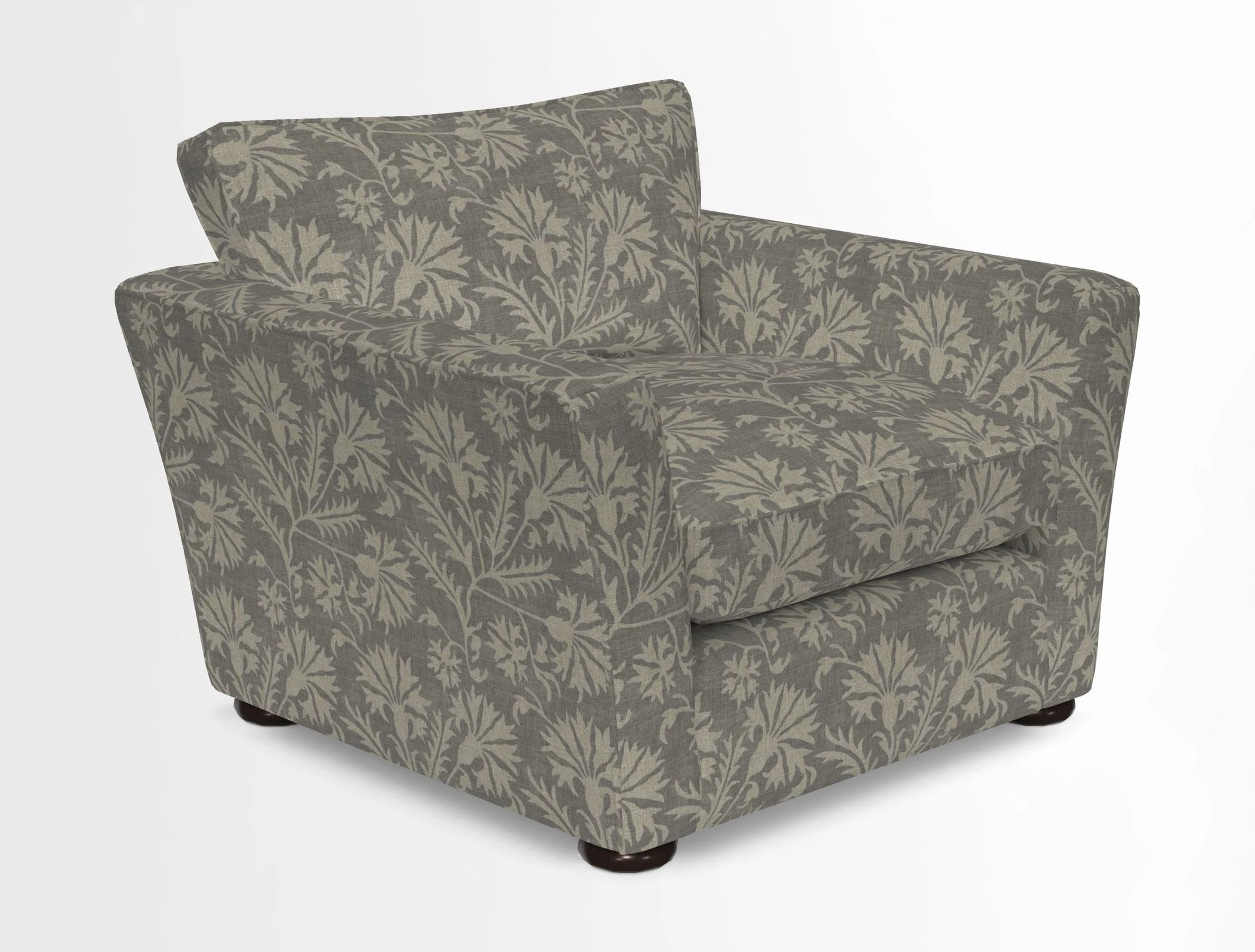 Aldeburgh Chair in Two Tone Plain Biscuit