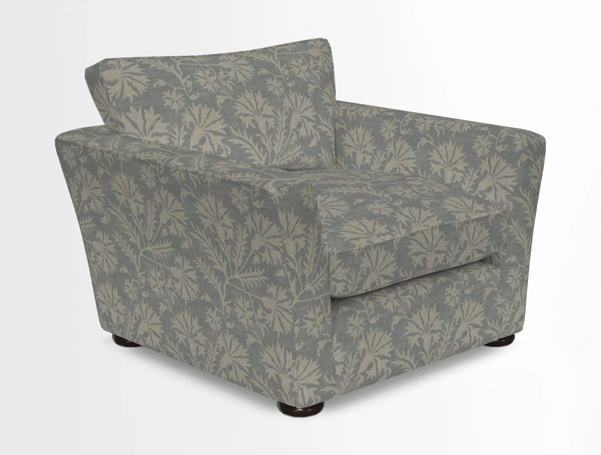 Aldeburgh Chair in Two Tone Plain Biscuit