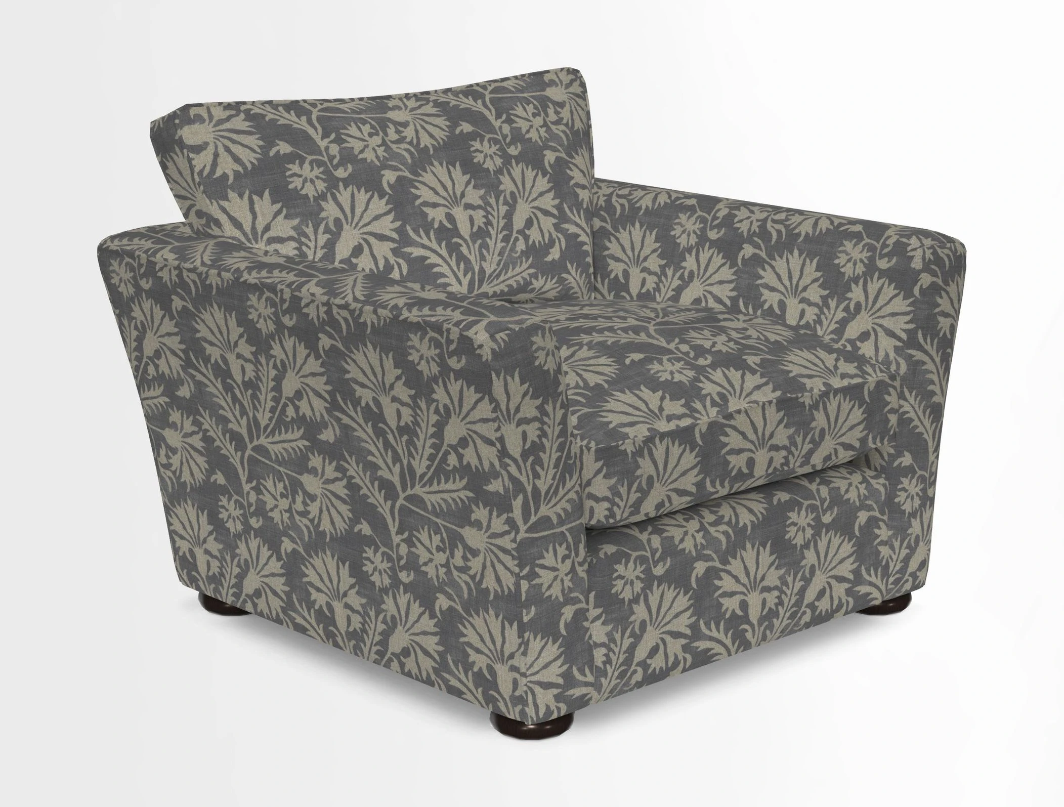 Aldeburgh Chair in Two Tone Plain Biscuit