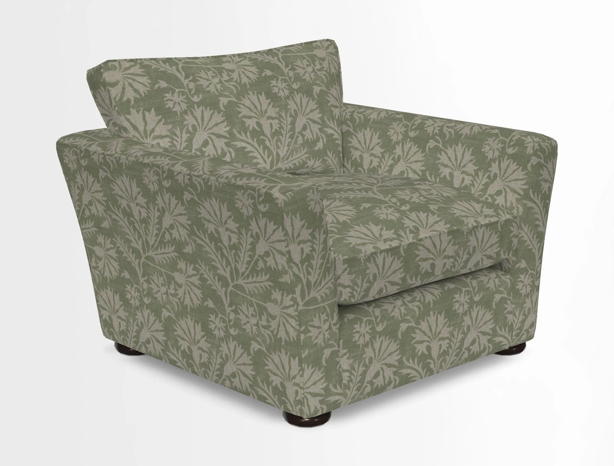 Aldeburgh Chair in Two Tone Plain Biscuit
