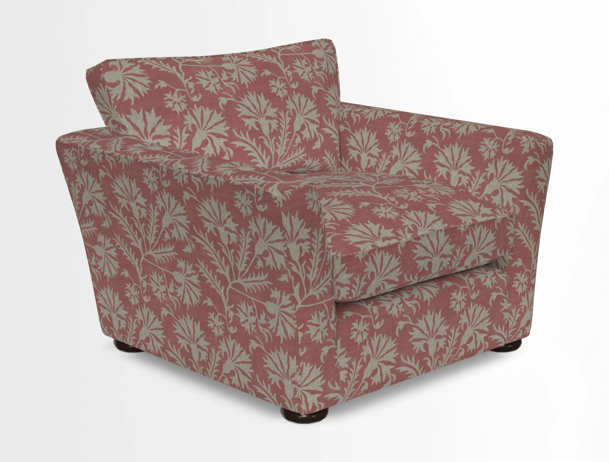 Aldeburgh Chair in Two Tone Plain Biscuit