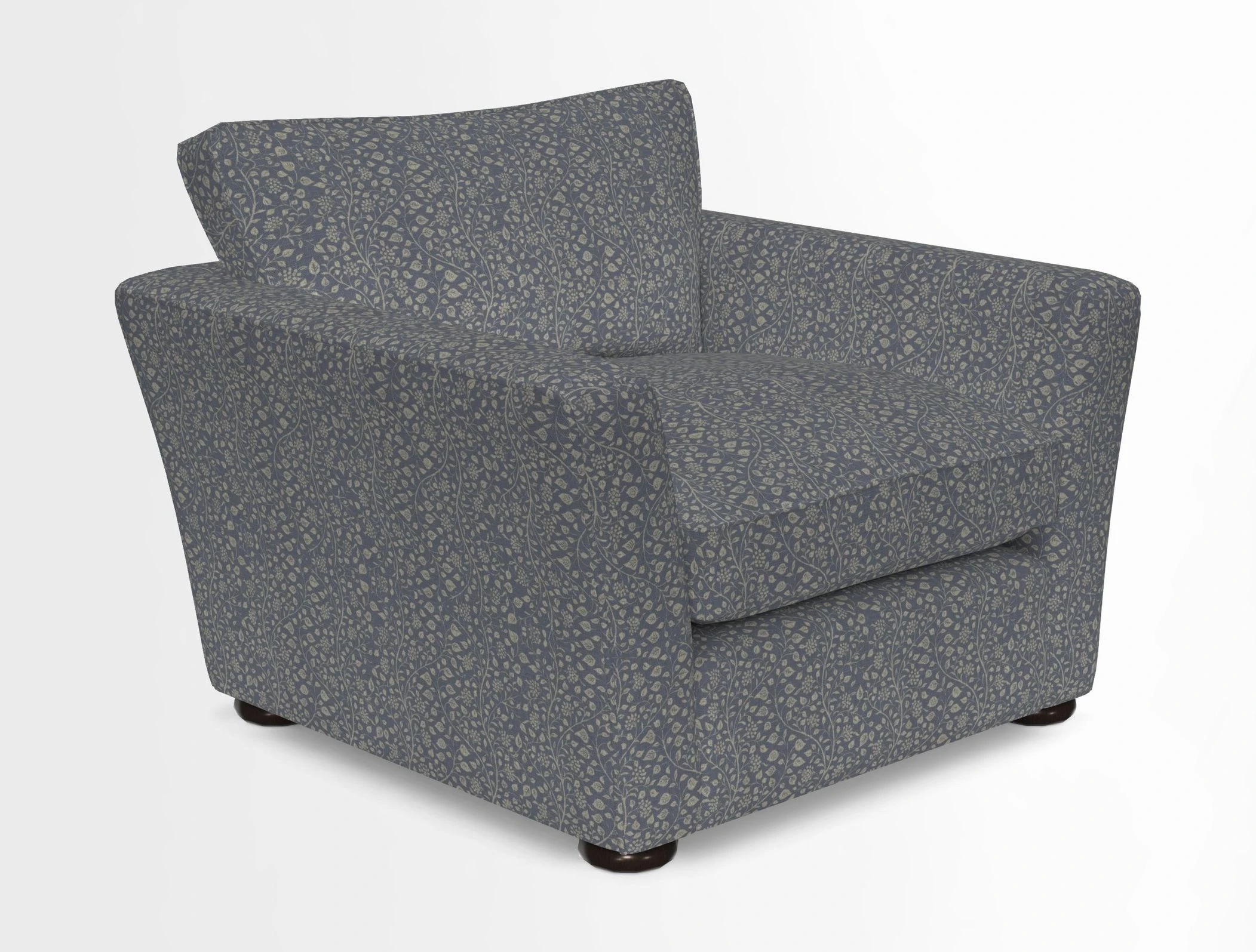 Aldeburgh Chair in Two Tone Plain Biscuit
