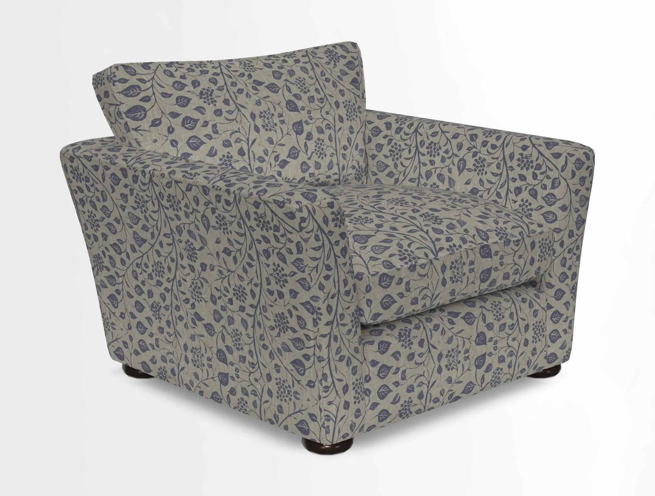 Aldeburgh Chair in Two Tone Plain Biscuit