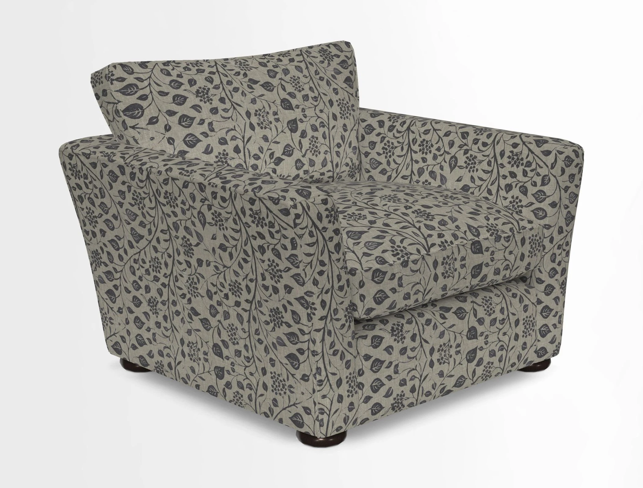 Aldeburgh Chair in Two Tone Plain Biscuit