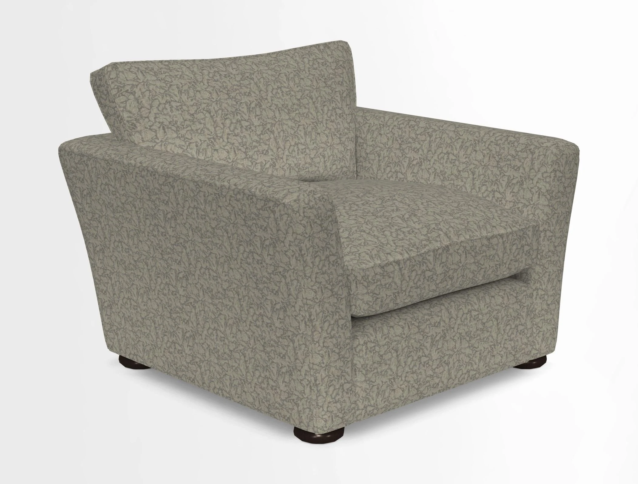 Aldeburgh Chair in Two Tone Plain Biscuit