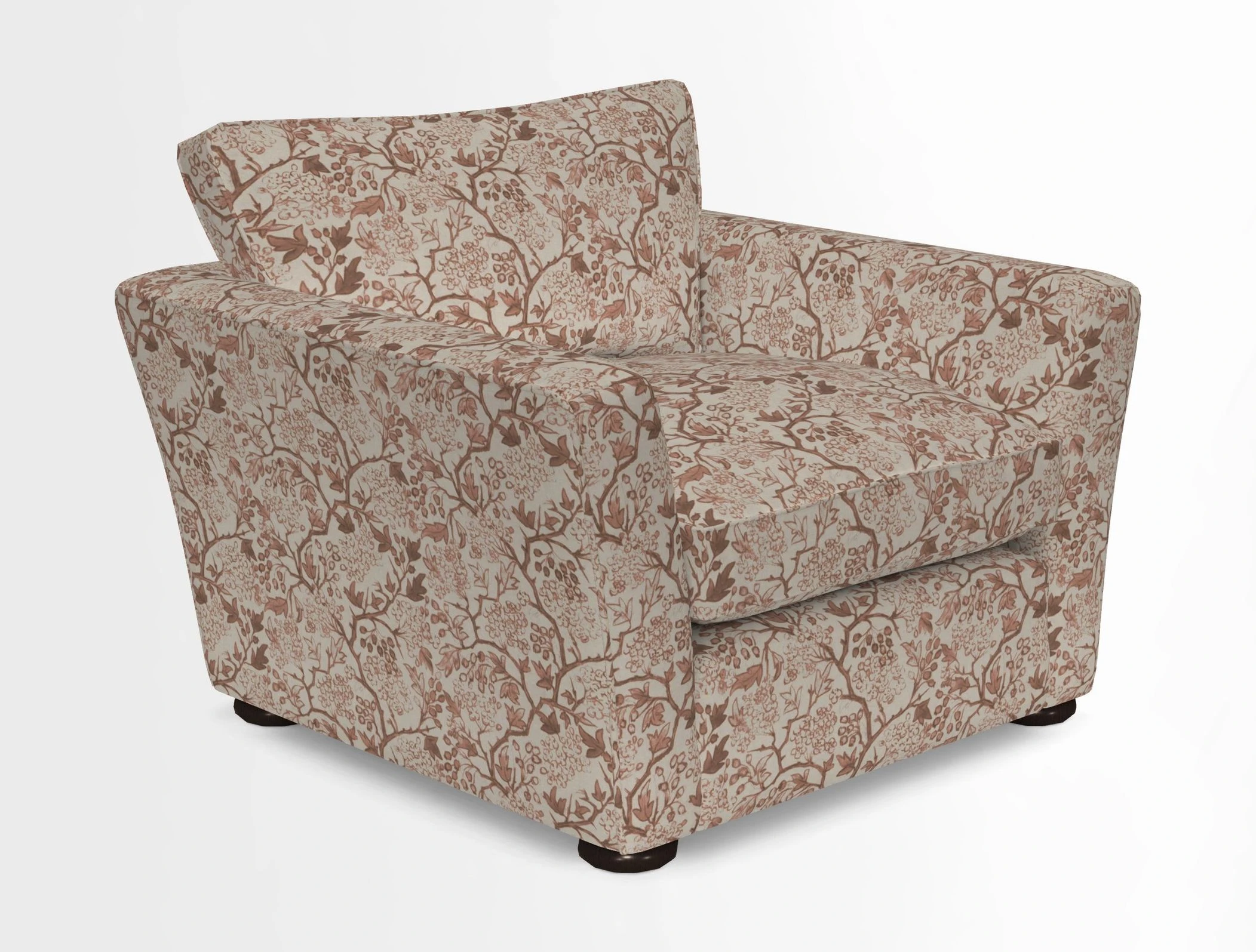 Aldeburgh Chair in Two Tone Plain Biscuit
