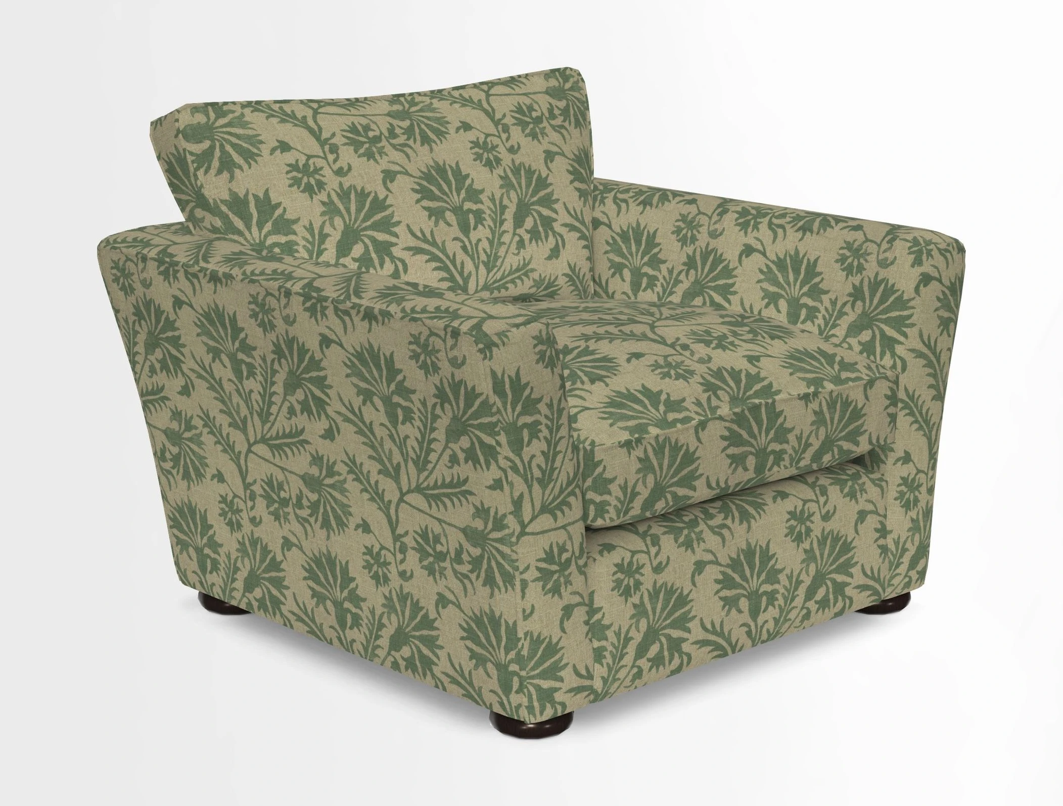 Aldeburgh Chair in Two Tone Plain Biscuit