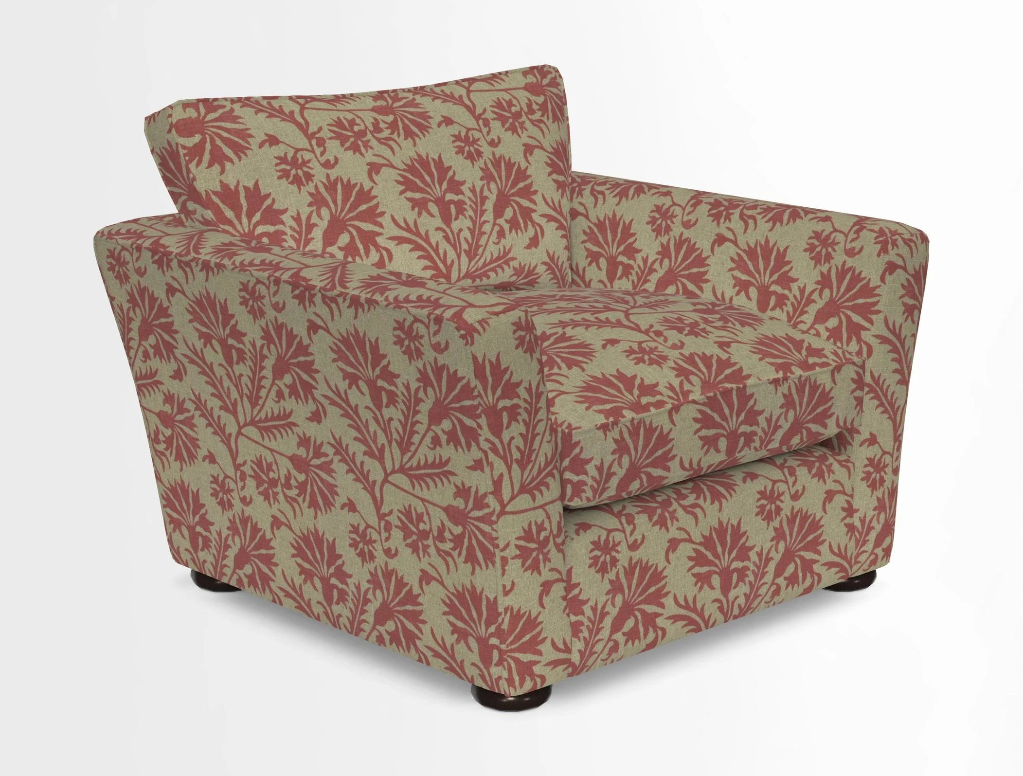 Aldeburgh Chair in Two Tone Plain Biscuit