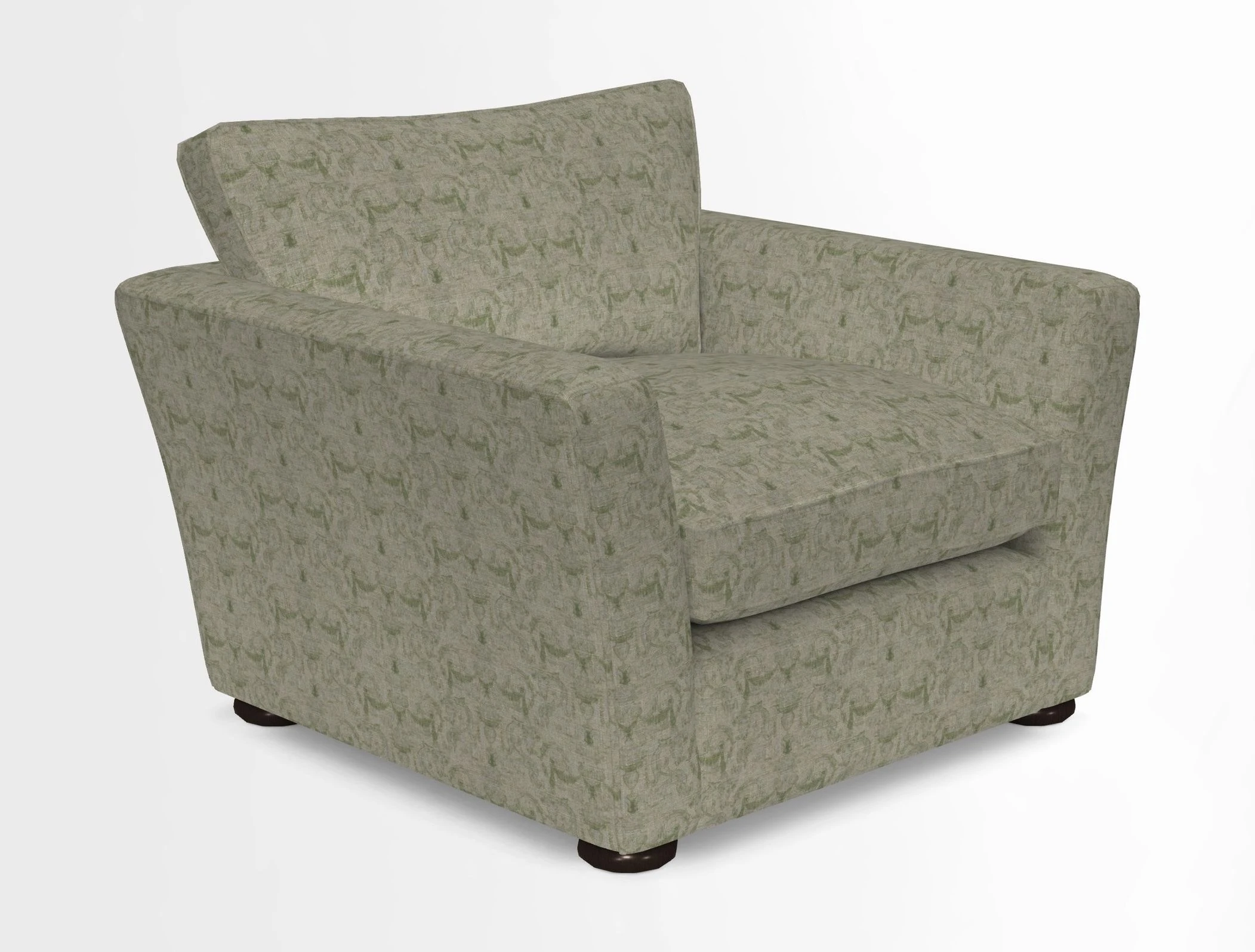 Aldeburgh Chair in Two Tone Plain Biscuit