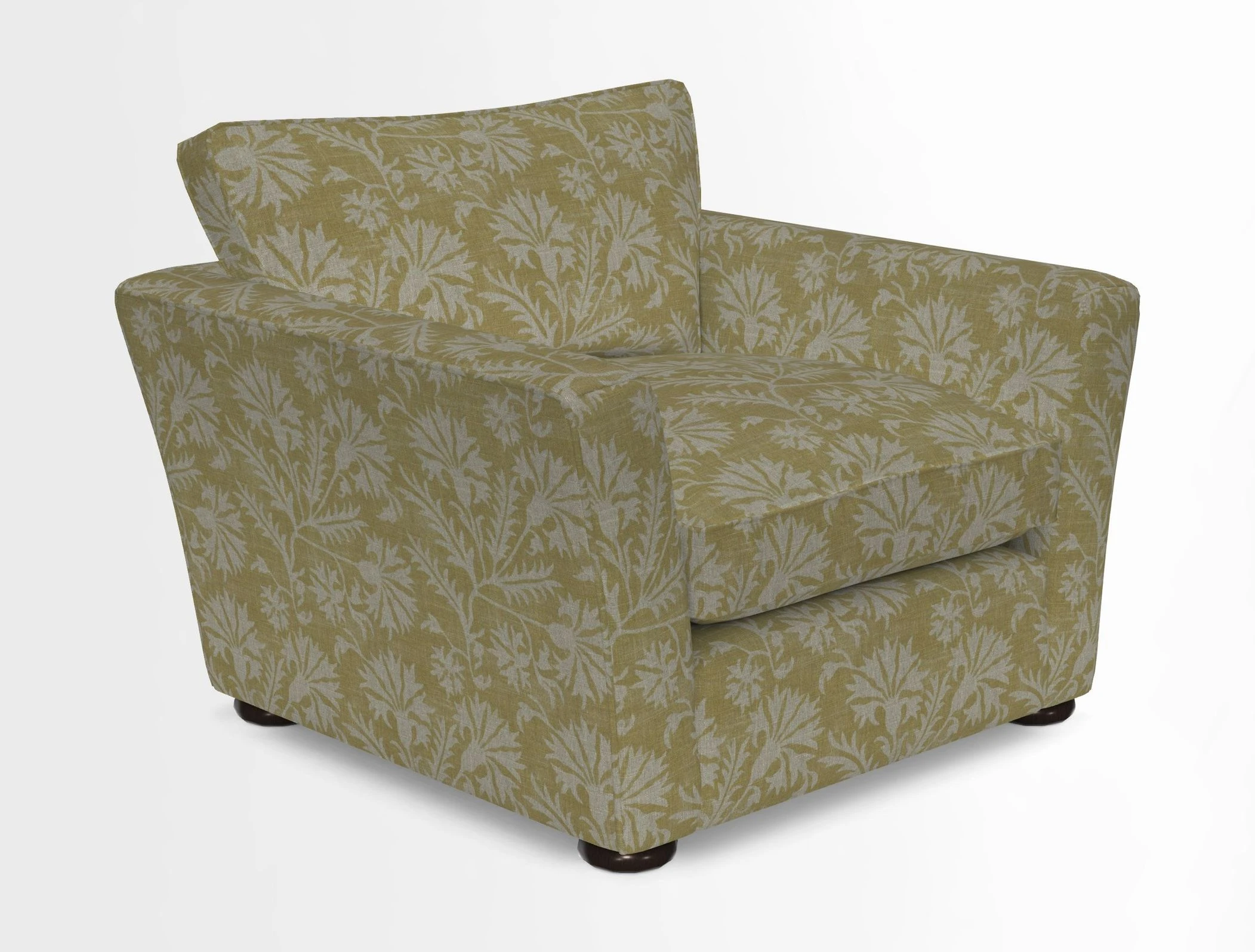 Aldeburgh Chair in Two Tone Plain Biscuit