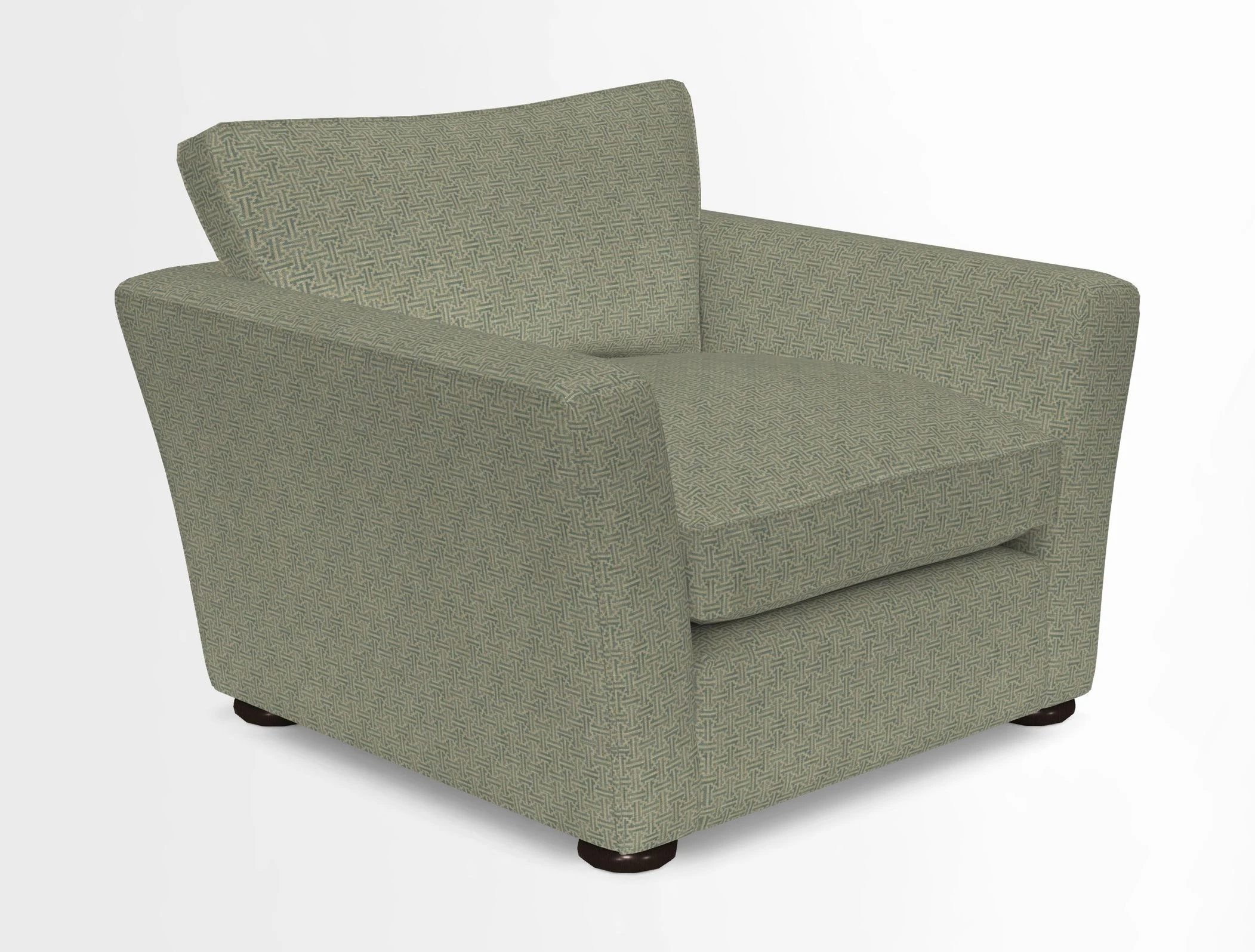 Aldeburgh Chair in Two Tone Plain Biscuit