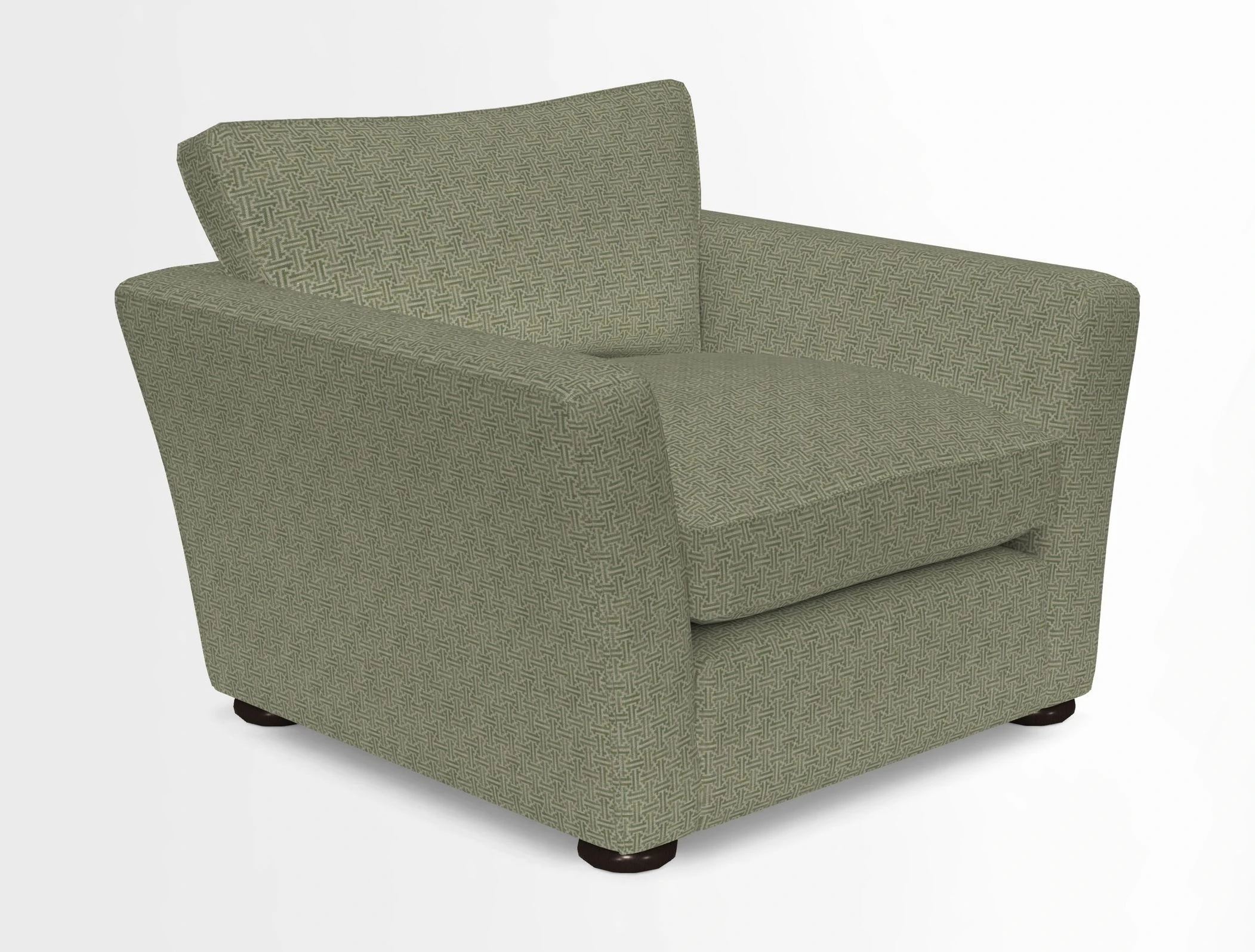 Aldeburgh Chair in Two Tone Plain Biscuit