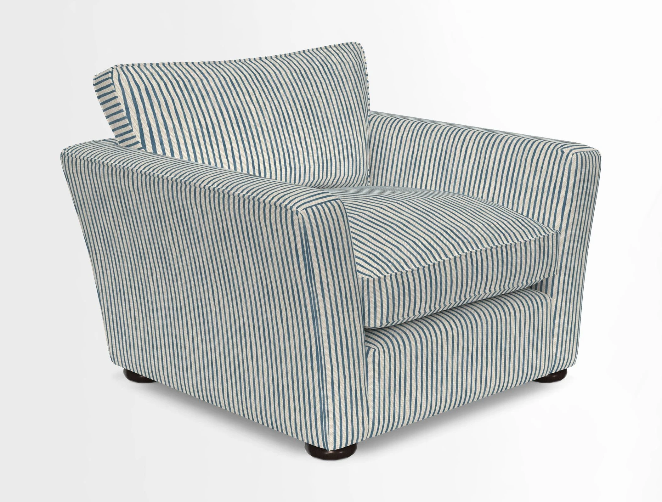 Aldeburgh Chair in Two Tone Plain Biscuit
