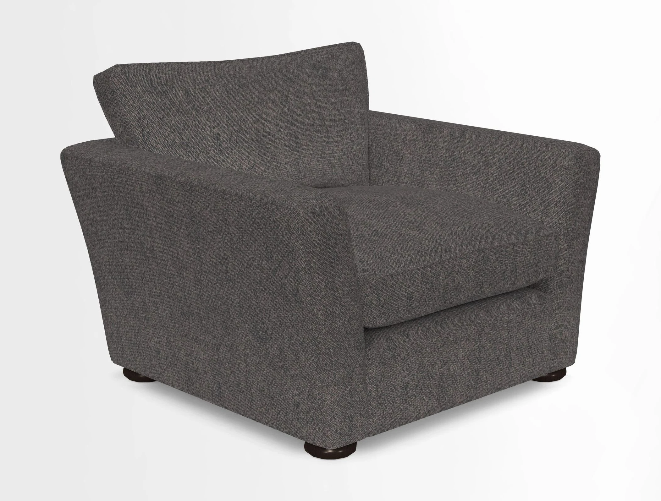 Aldeburgh Chair in Two Tone Plain Biscuit