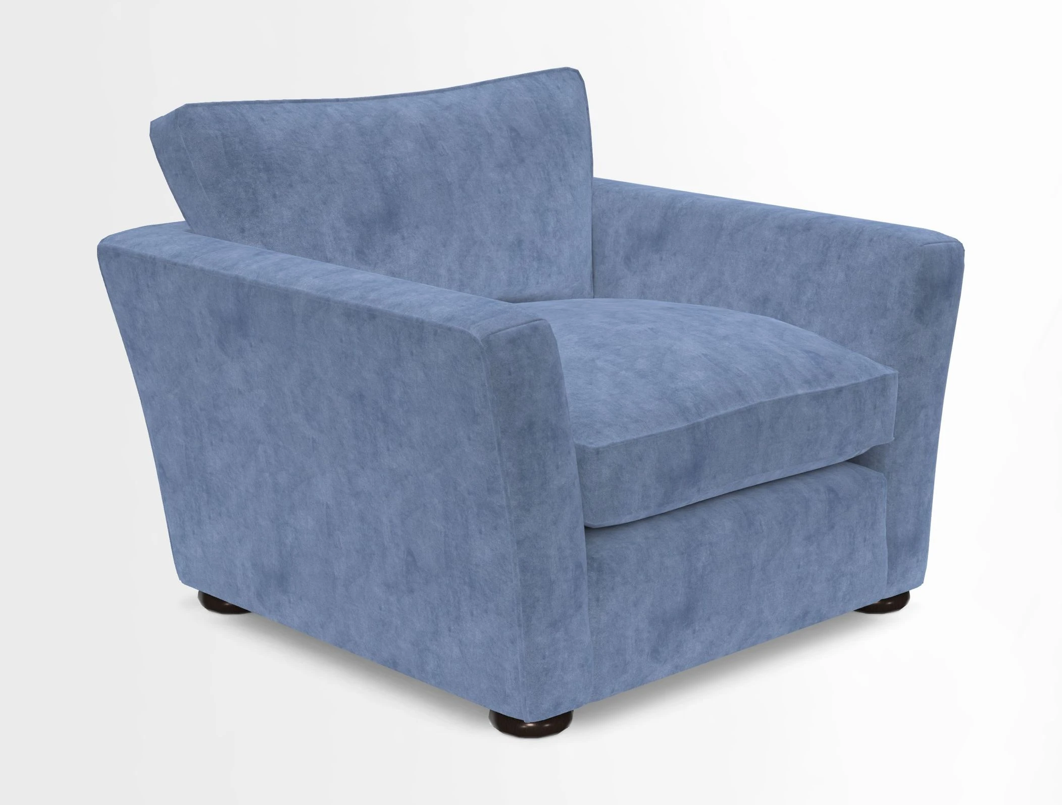 Aldeburgh Chair in Two Tone Plain Biscuit