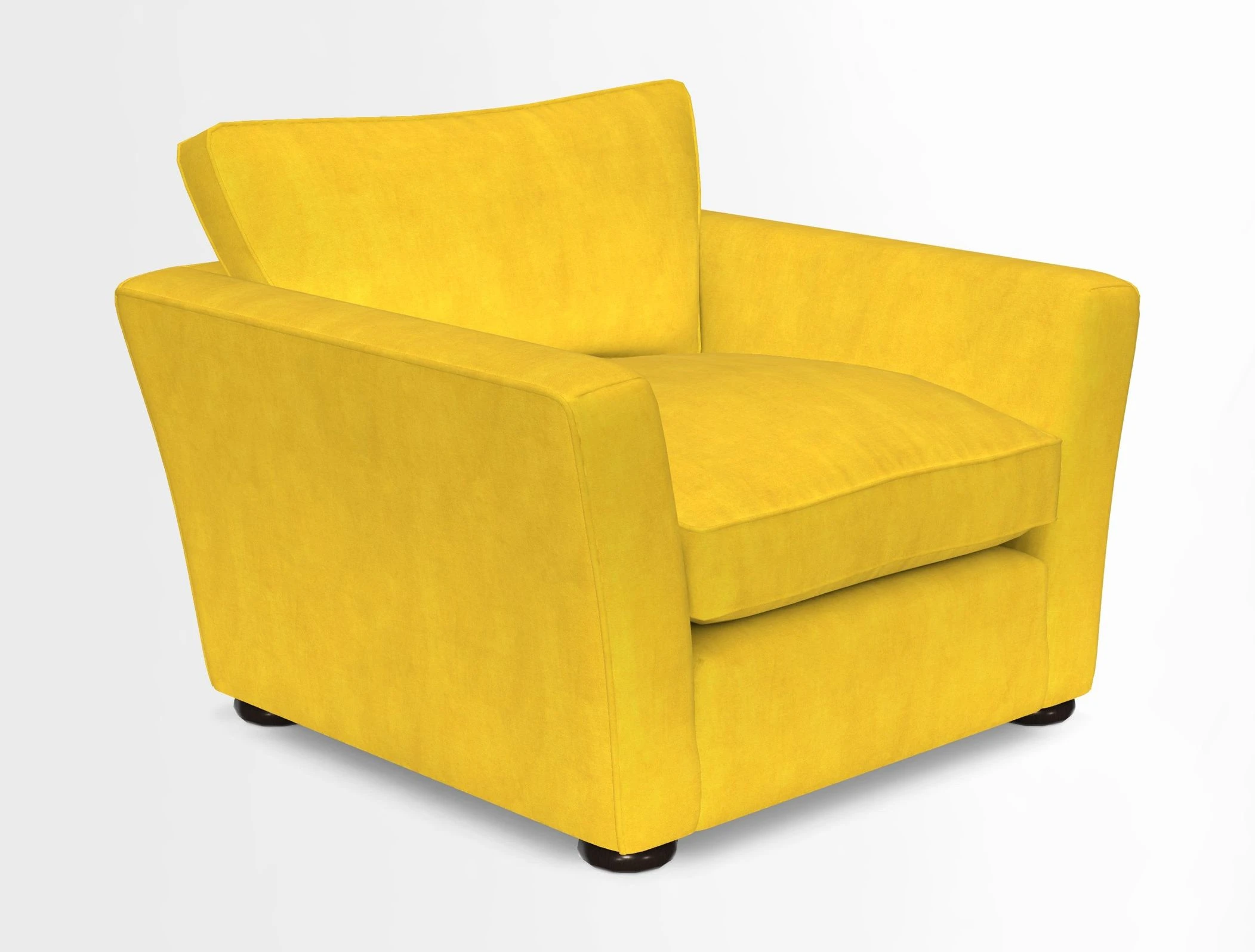 Aldeburgh Chair in Two Tone Plain Biscuit